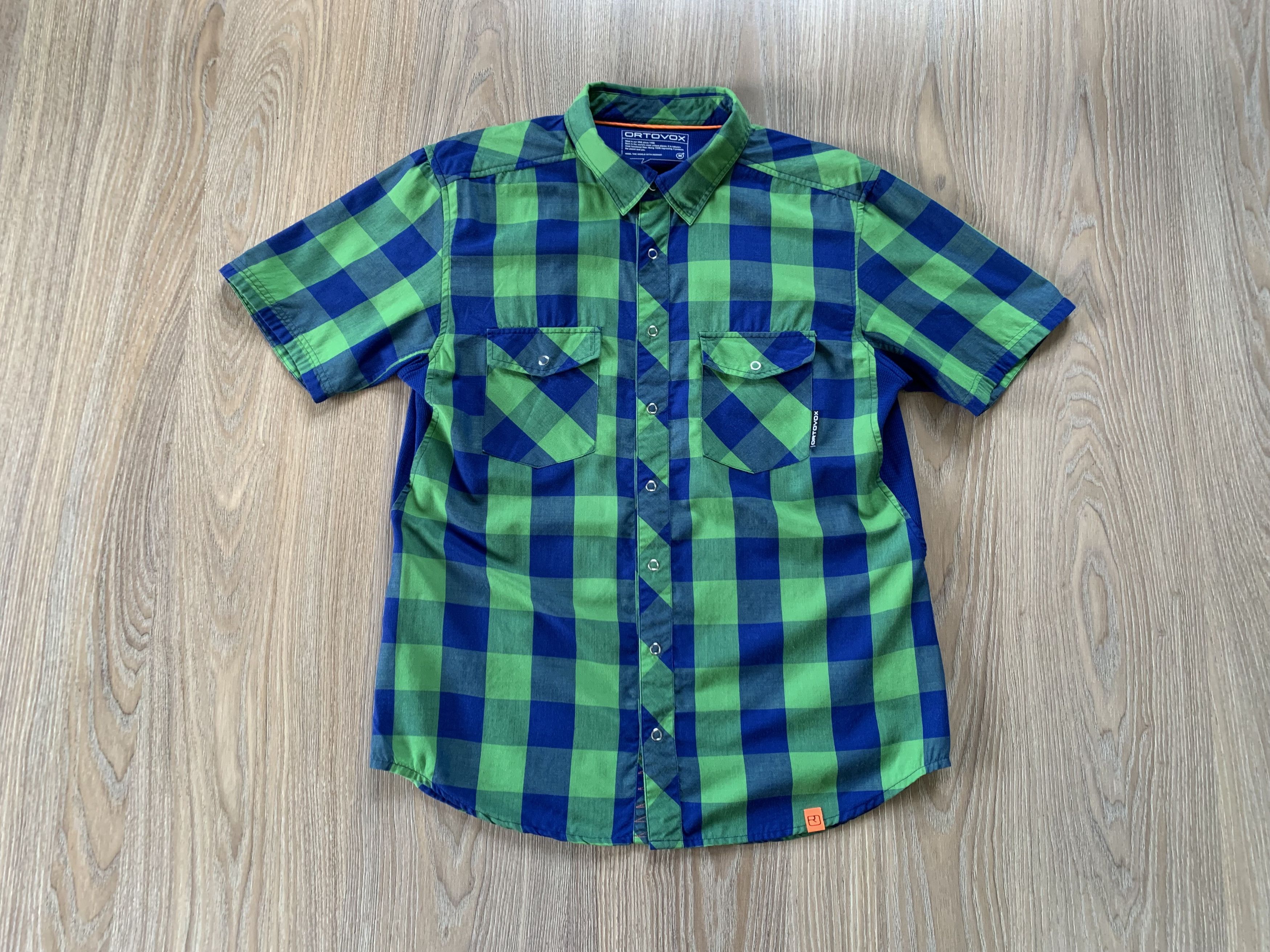 ORTOVOX Men`s Ortovox Plaid Tracking Shirt Size US M / EU 48-50 / 2 - 2 Thumbnail
