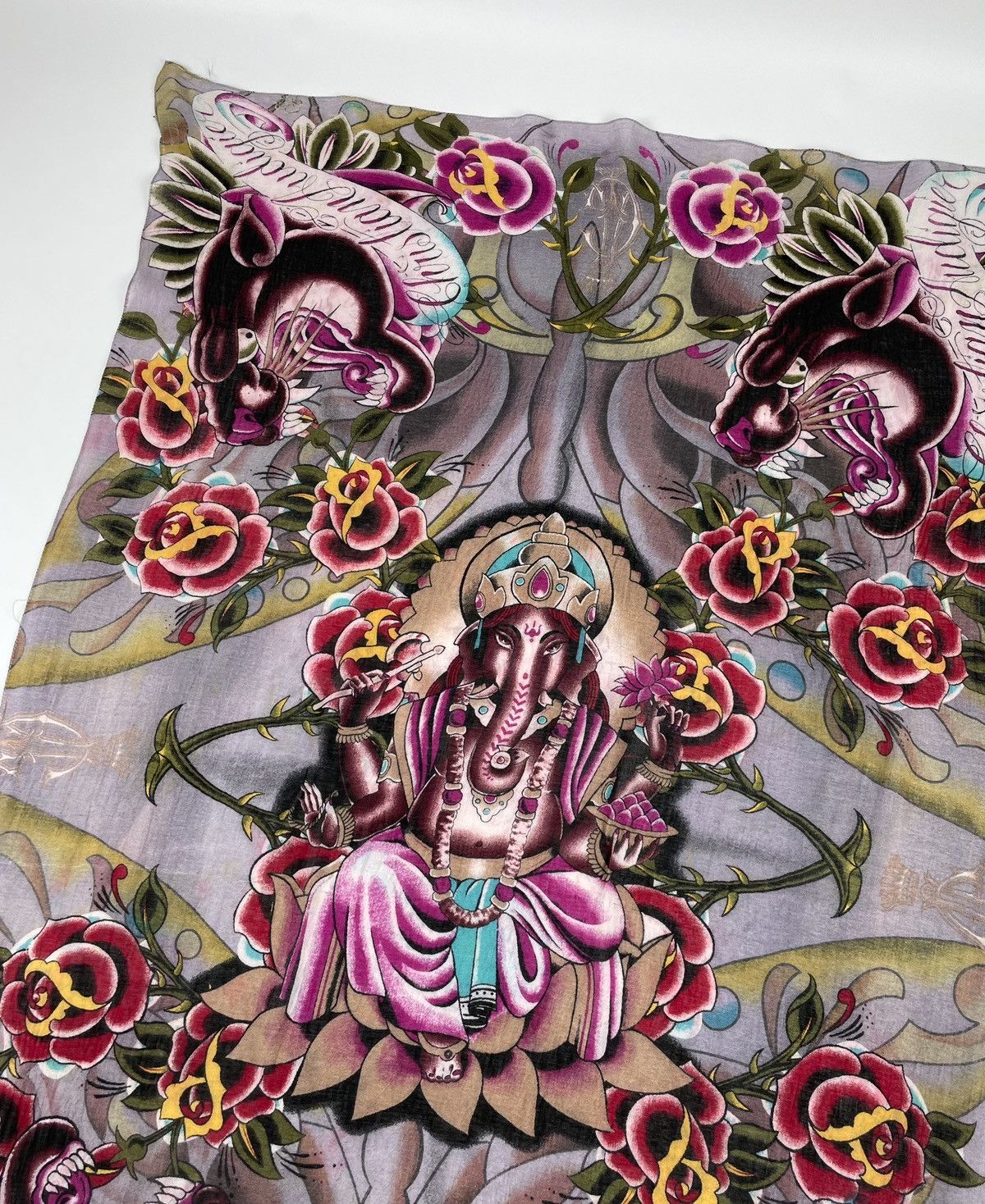 Ed Hardy Ed hardy Christian Audigier Scarf Size ONE SIZE - 4 Thumbnail