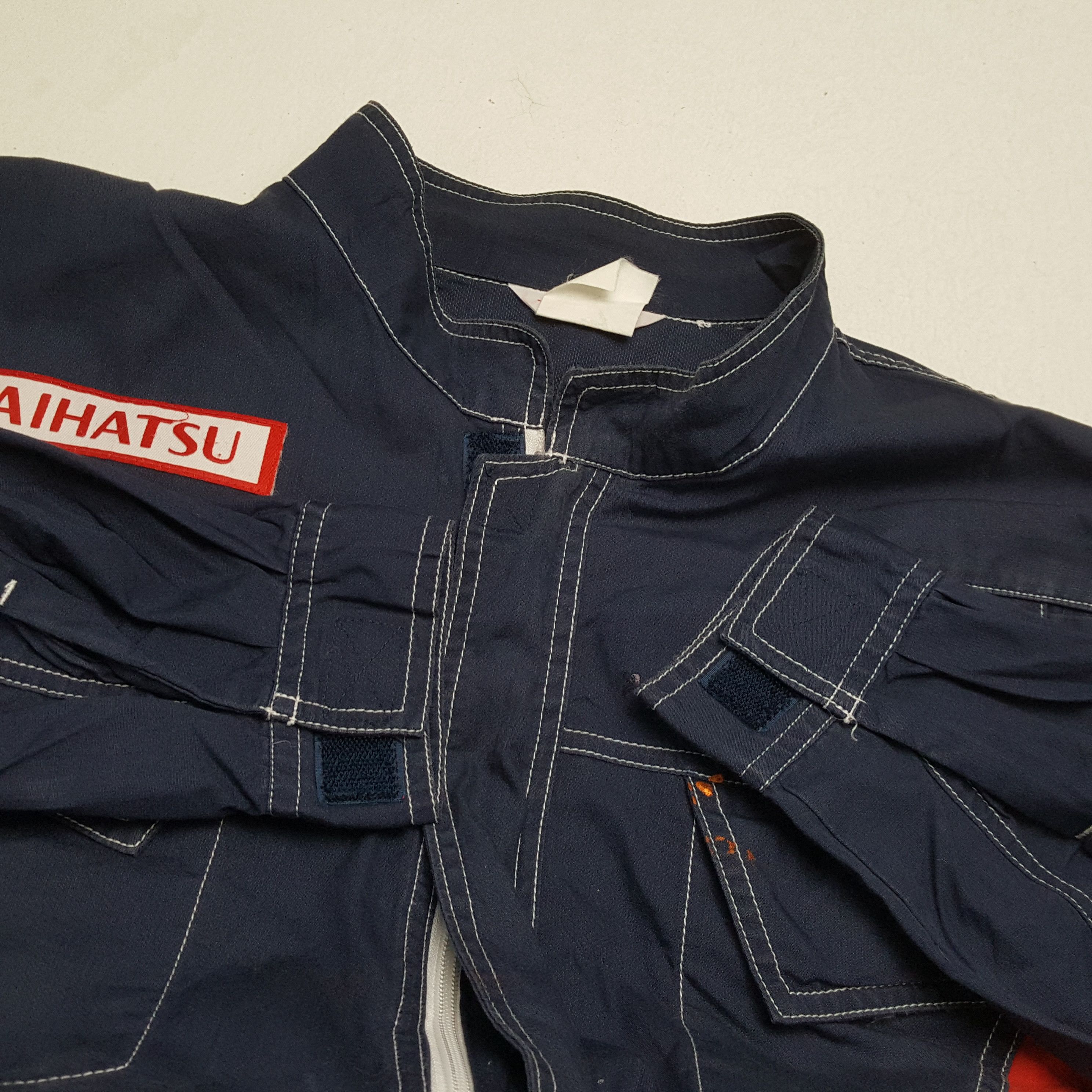 Vintage DAIHATSU Japanese Motorsports Racing Style Coverall Jacket Size US L / EU 52-54 / 3 - 14 Thumbnail