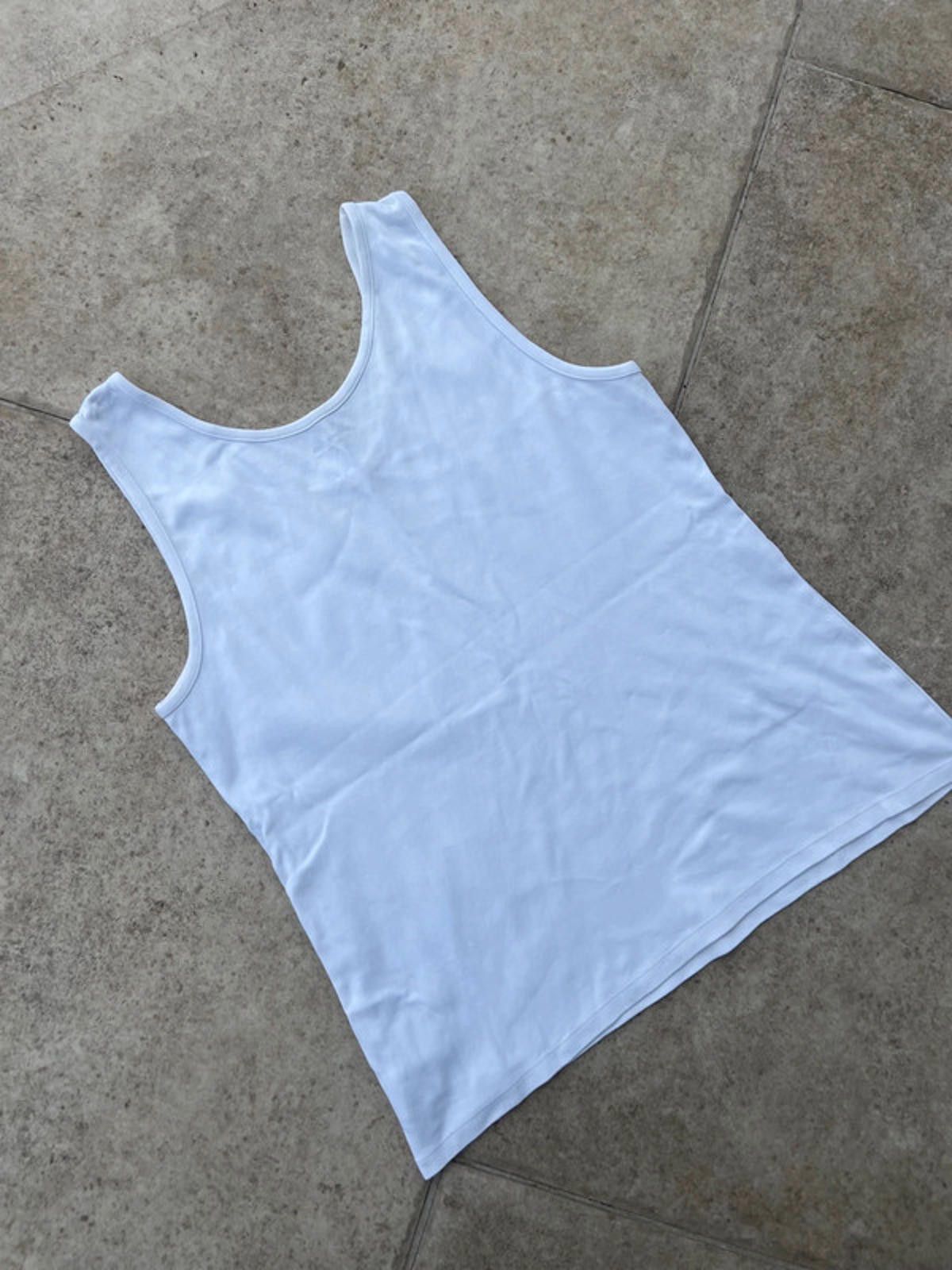 Lands' End Lands’ End White Vest (Women’s) Size M / US 6-8 / IT 42-44 - 4 Thumbnail
