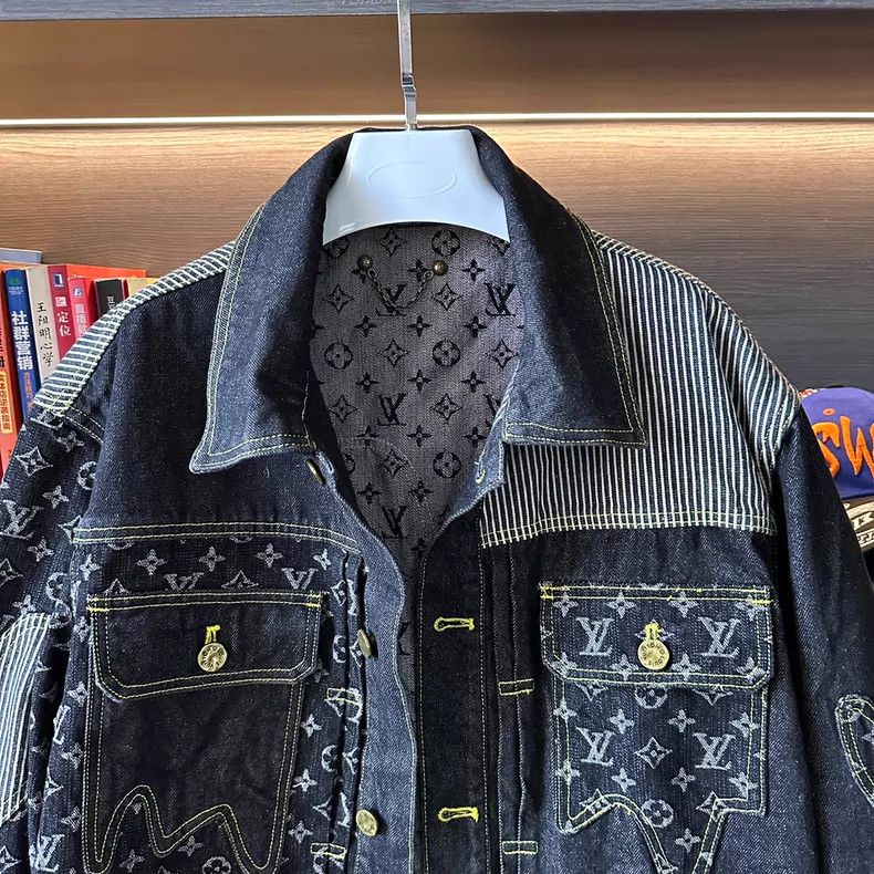 Louis Vuitton Louis Vuitton denim jacket Size US M / EU 48-50 / 2 - 2 Thumbnail
