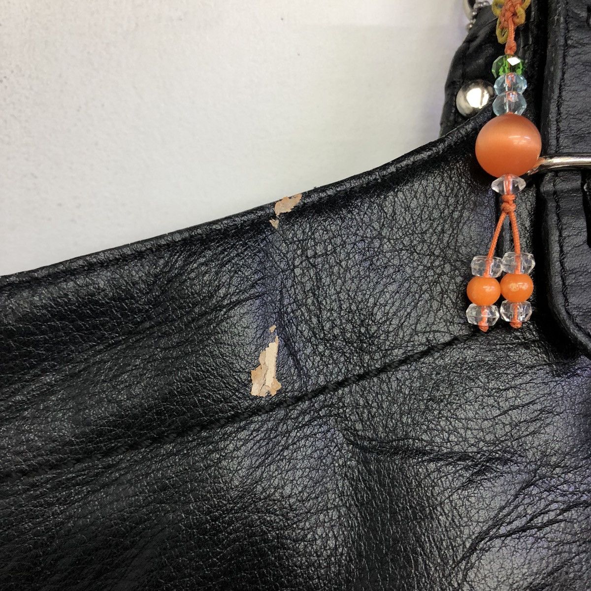 Coach Vintage Coach Pebbled Leather Black Tote Travel Bag Size ONE SIZE - 10 Thumbnail