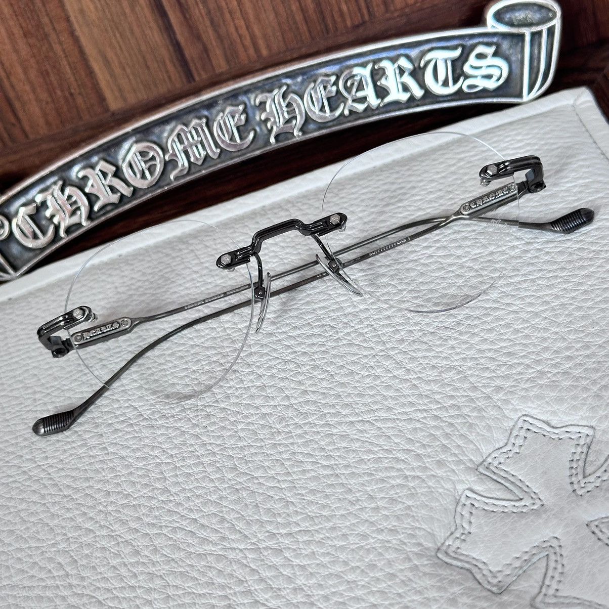 Chrome hearts eyeglasses donnysoffergism main image 0
