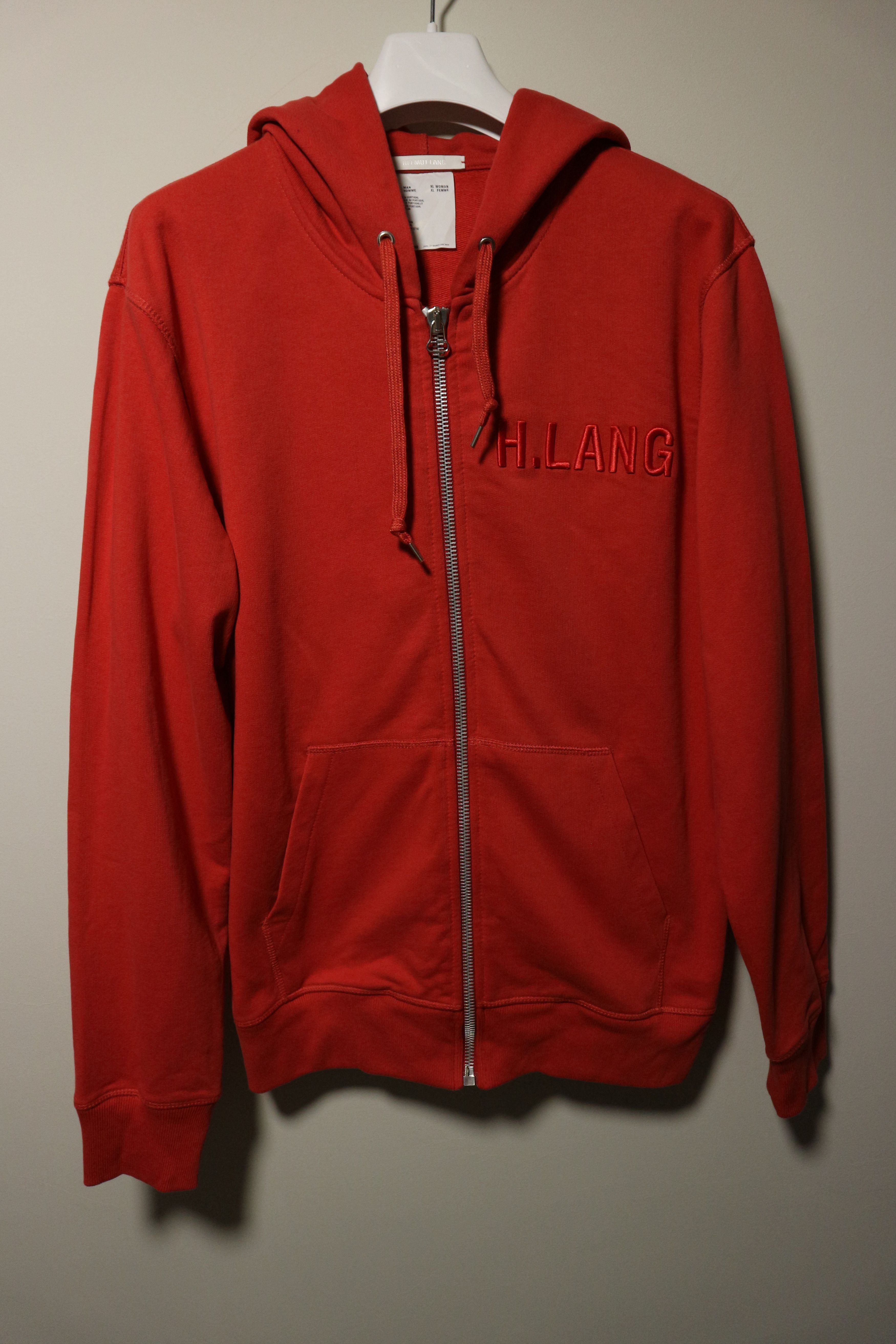 Helmut Lang Ebroidered logo hoodie Size US L / EU 52-54 / 3 - 6 Thumbnail