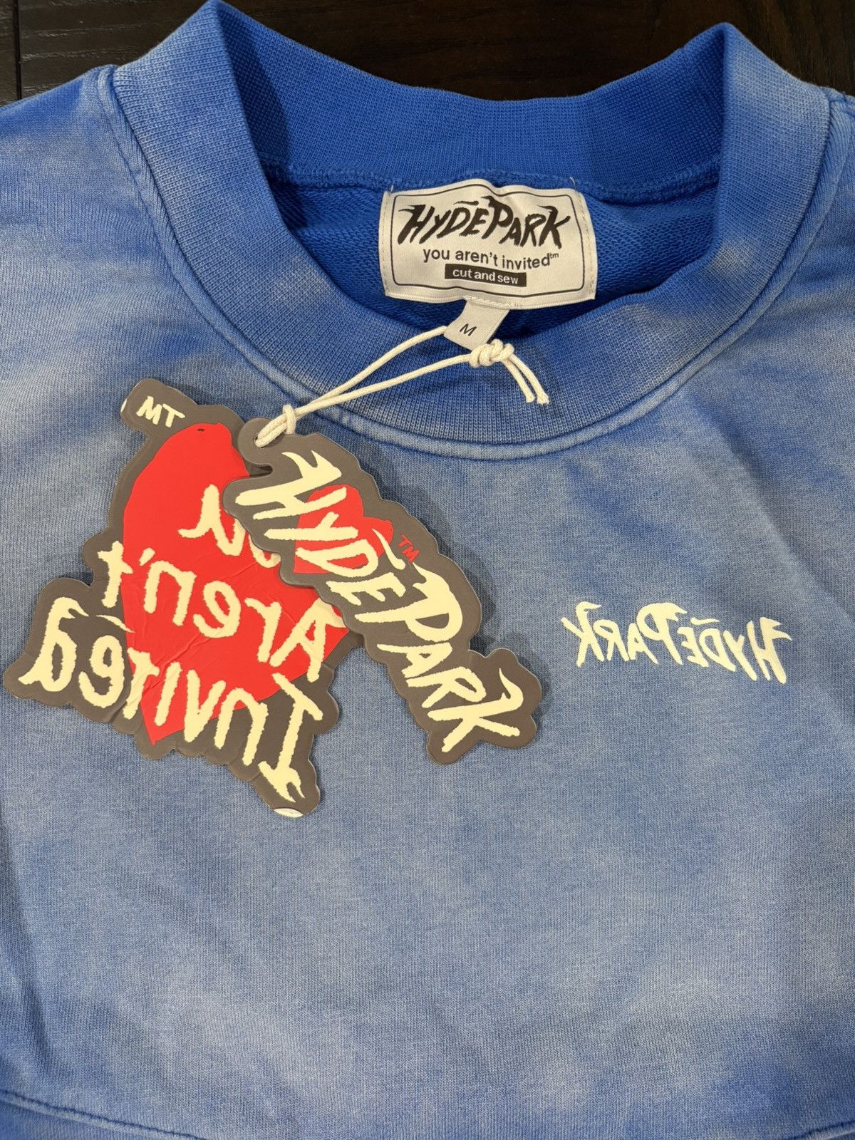 Hyde Park Goods Hyde Park Blue Sweatshirt Men’s M Brand New Size US M / EU 48-50 / 2 - 2 Thumbnail