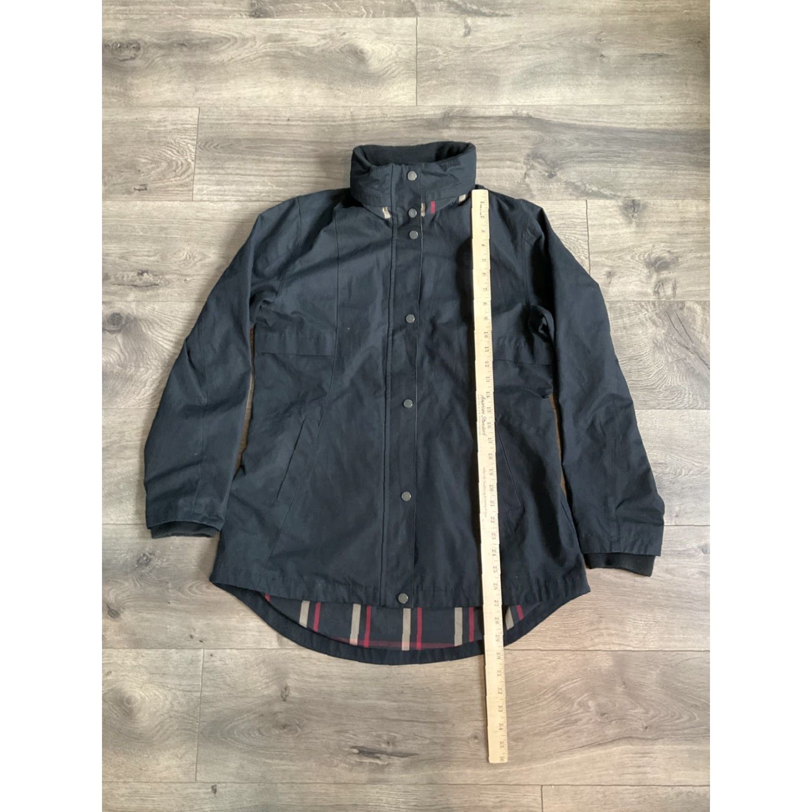 Pendleton Pendleton Misty Falls Anorak Rain Jacket Black Womens Size Medium Plaid Lined Size M / US 6-8 / IT 42-44 - 7 Thumbnail