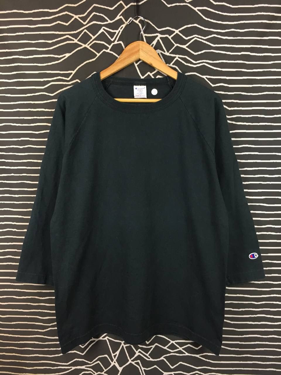 Champion Vtg Champion T1011 Heritage Heavyweight Cotton Raglan Tee Size US L / EU 52-54 / 3 - 1 Thumbnail