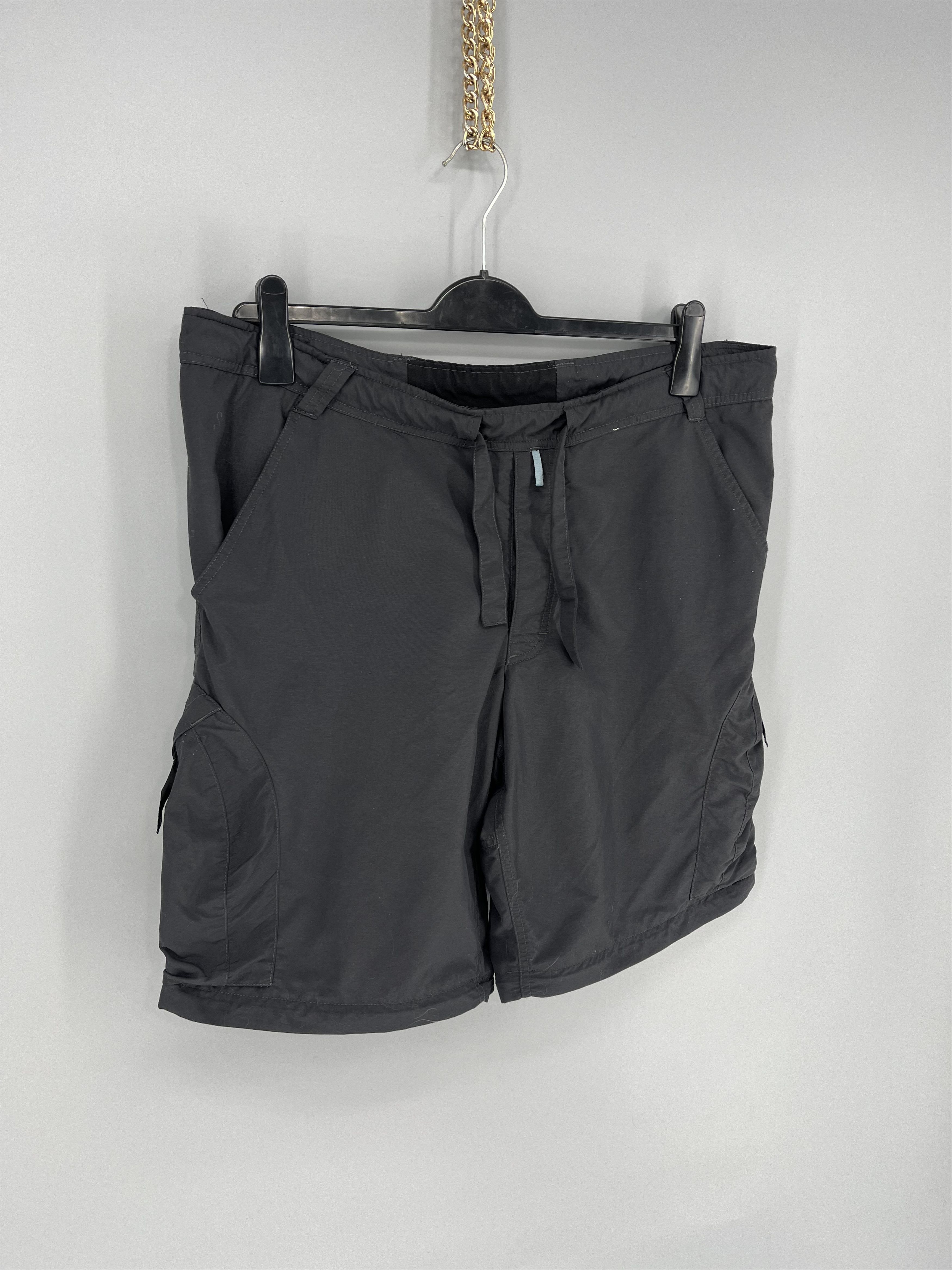 Nike Vintage 90s Nike Cargo swoosh mini logo shorts streetwear Size US 36 / EU 52 - 2 Thumbnail
