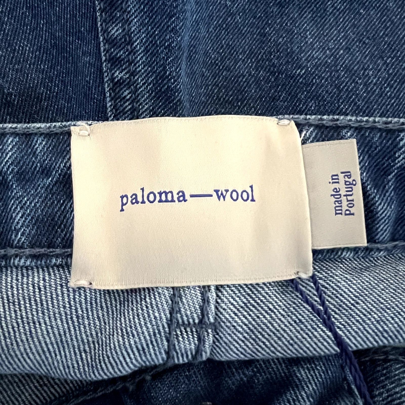 Paloma Wool Paloma wool low rise blue jeans size 38 US 8-10 DR Size 29" - 5 Thumbnail