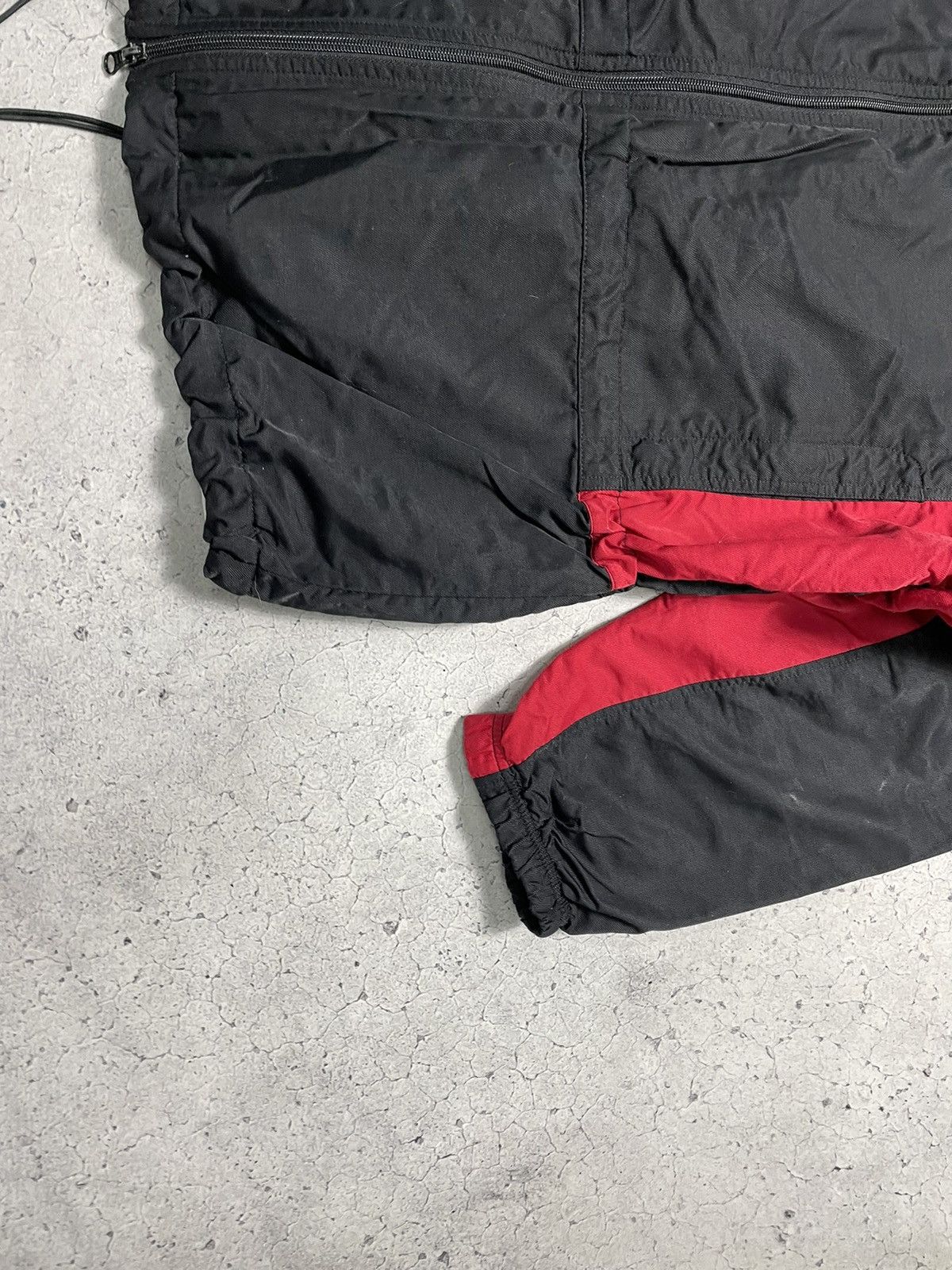 Nike × Vintage Vintage 90s Nike Jacket Big Swoosh Drill Y2K Rare Size US L / EU 52-54 / 3 - 4 Thumbnail