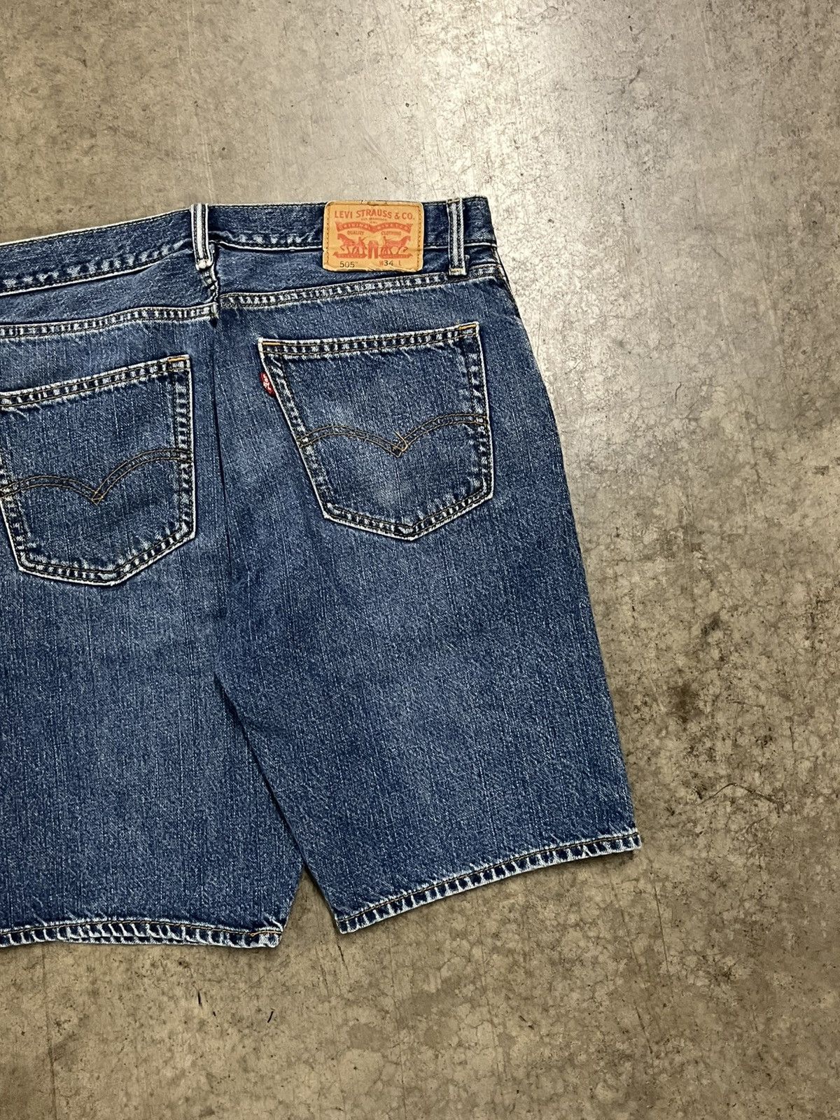 Levi's × Vintage Levi’s jorts baggy fit style 505s vintage streetwear h Size US 34 / EU 50 - 4 Thumbnail