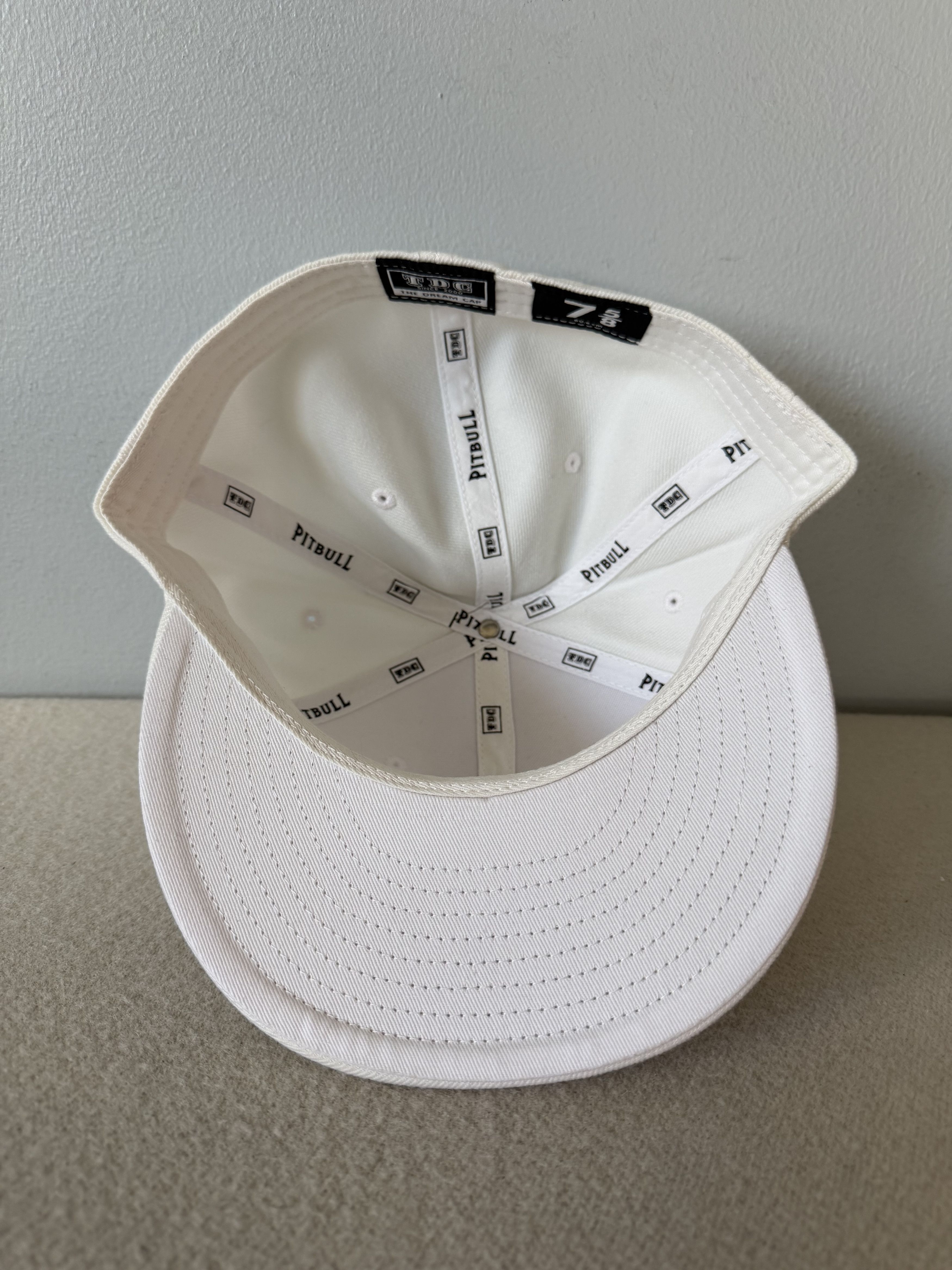 7 5/8 Playboi Carti YVL Fitted Hat in White