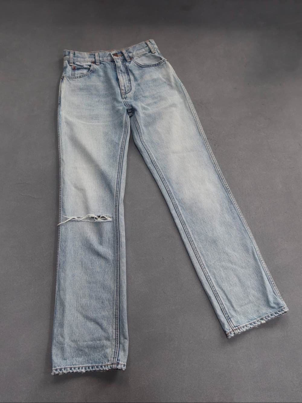 Celine Celine Distressed Jeans Size 26 Size 26" / US 2 / IT 38 - 1 Thumbnail