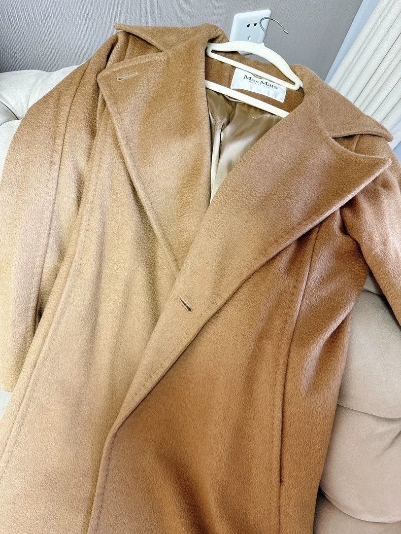 Max Mara Max Mara Camel hair coat Size S / US 4 / IT 40 - 3 Thumbnail