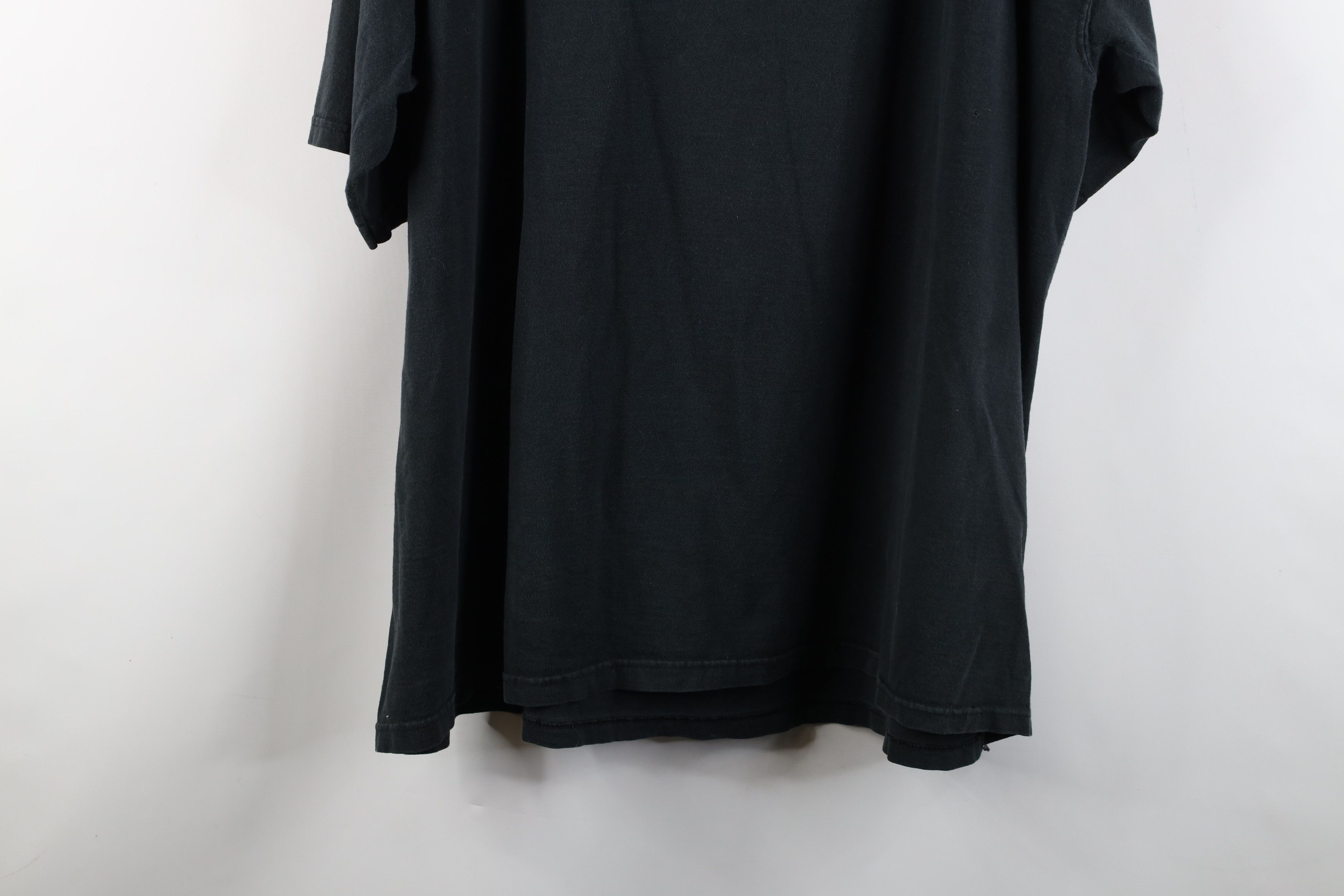 Vintage Vintage Spell Out Pittsburgh Steelers Football T-Shirt Black Size US XXL / EU 58 / 5 - 15 Thumbnail