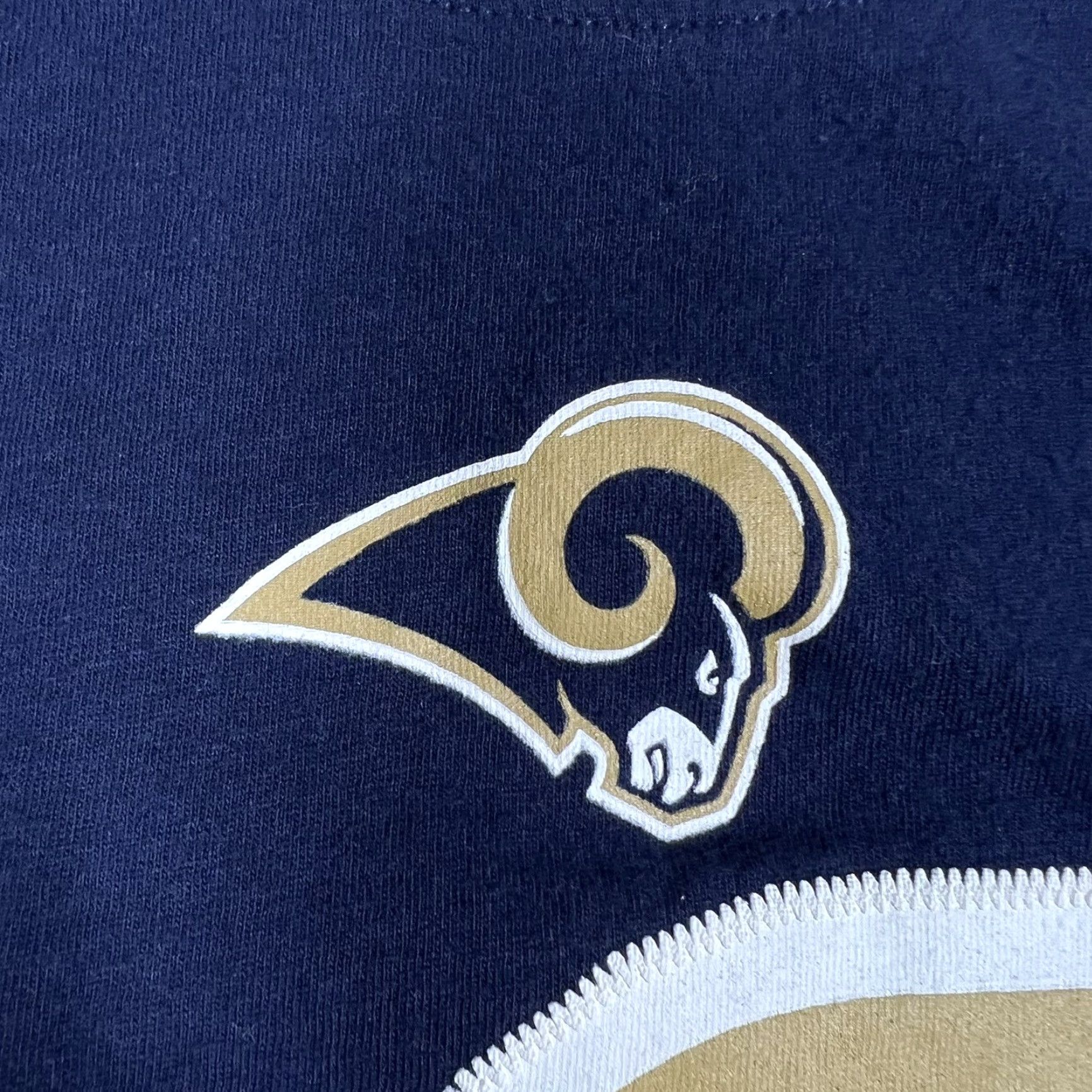 Nike Nike Men's XXL Shirt Los Angeles Rams Jared Goff #16 NFL Short Sleeve Navy Blue Size US XXL / EU 58 / 5 - 6 Thumbnail