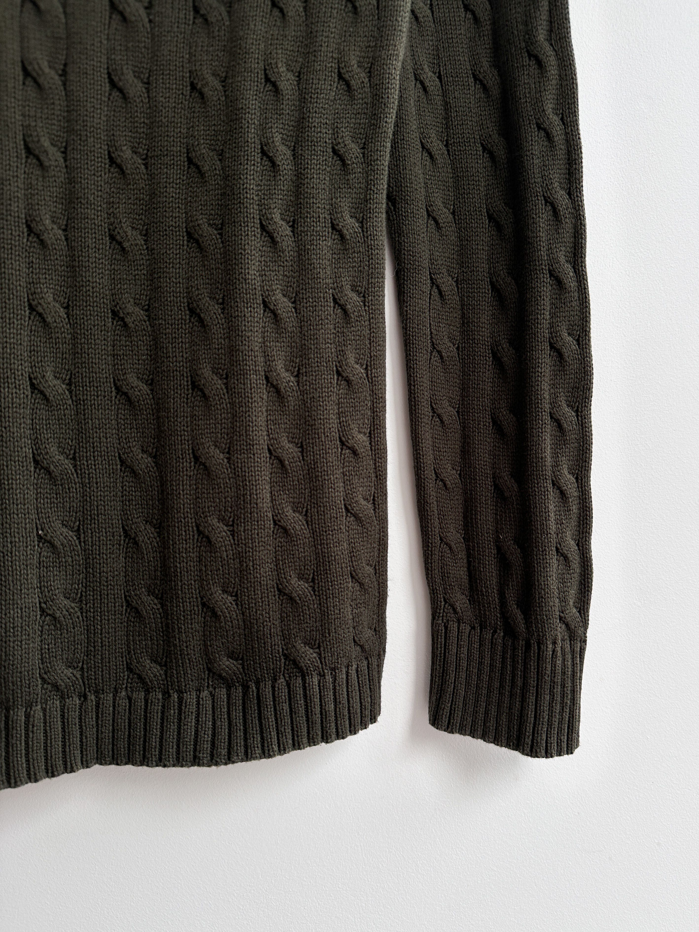 Polo Ralph Lauren Ralph Lauren Cable Knit Boat Neck Jumper Sweater Size M / US 6-8 / IT 42-44 - 7 Thumbnail