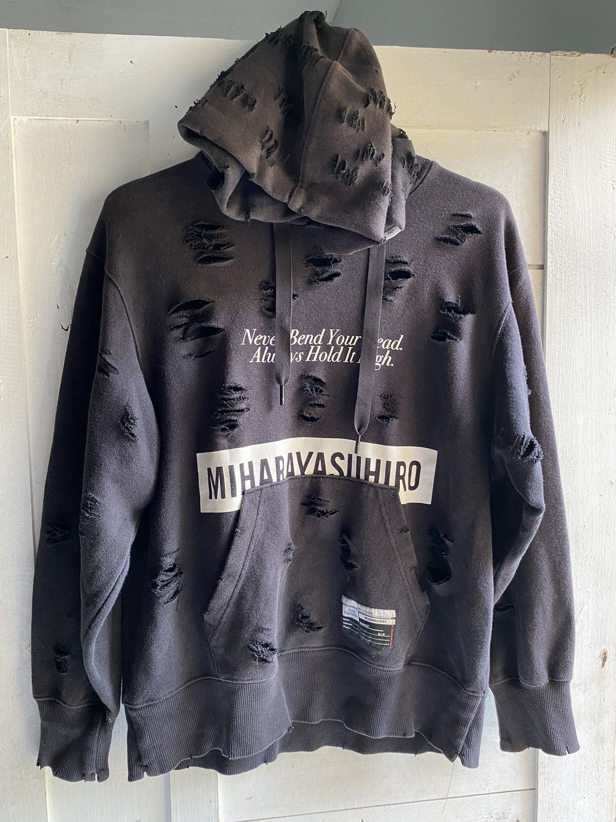 00s archive mihara yasuhiro sweat shirt