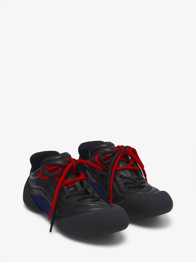Alexander McQueen o1w1db10925 Flexion Sneaker in Black Size US 7 / EU 40 - 2 Thumbnail
