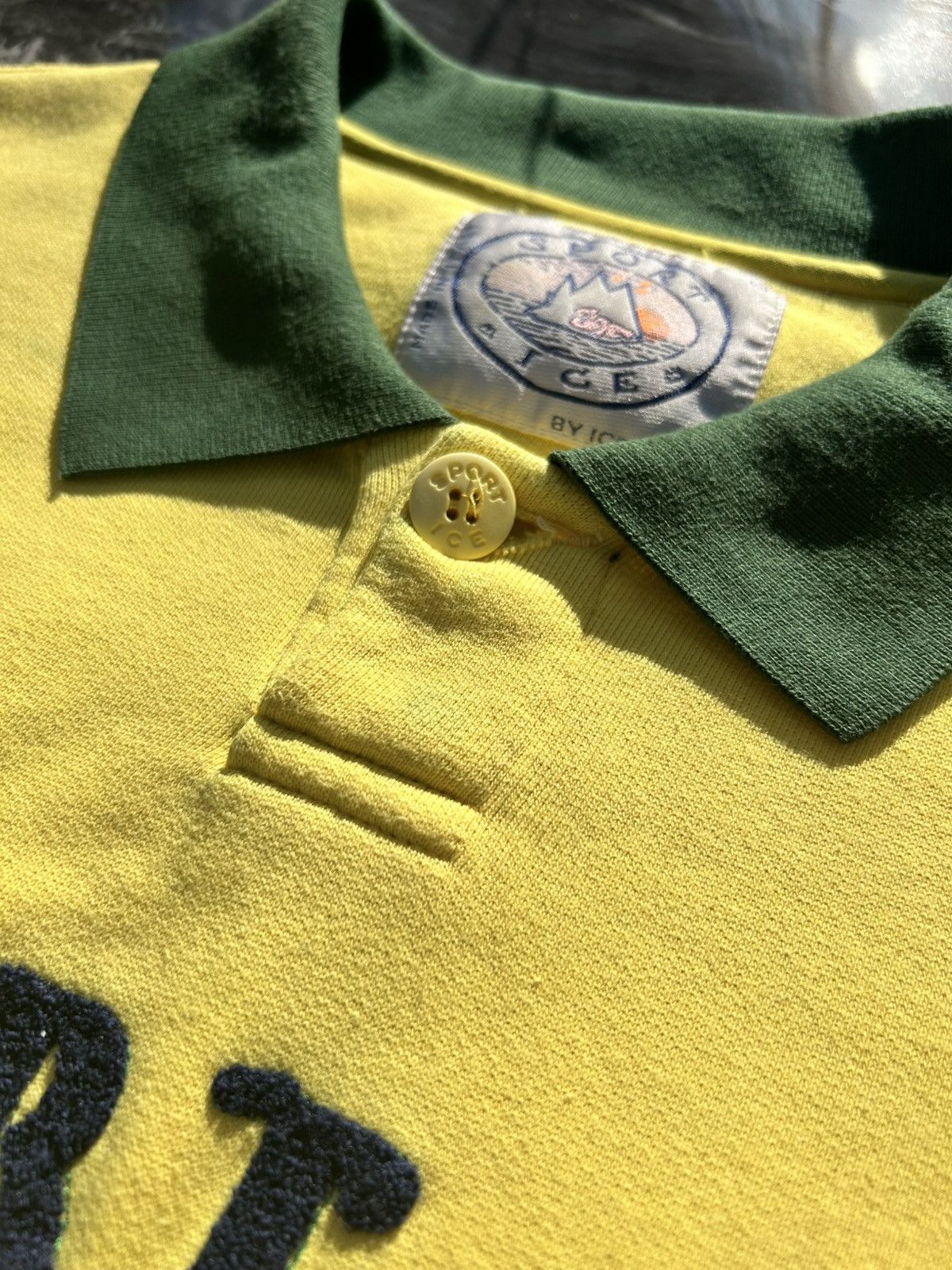 Iceberg Vintage Iceberg Sport Ice Polo — 90s Cartoon Graphic Shirt Size US XXL / EU 58 / 5 - 6 Thumbnail
