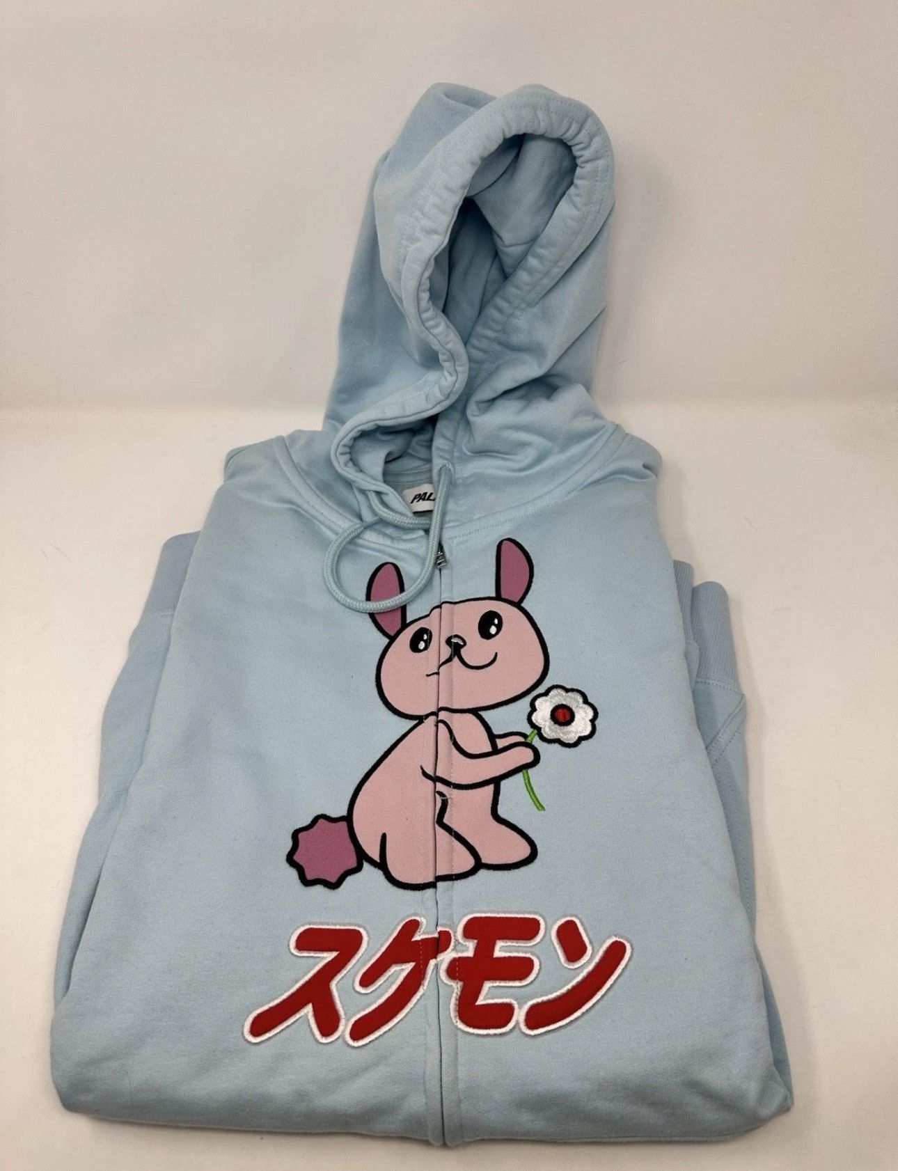 Palace Palace x death note misa zip up hooded sweatshirt fox
