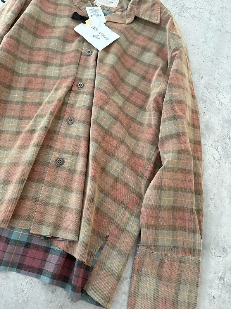 Greg Lauren Greg Lauren Checked Shirt Size US XL / EU 56 / 4 - 3 Thumbnail
