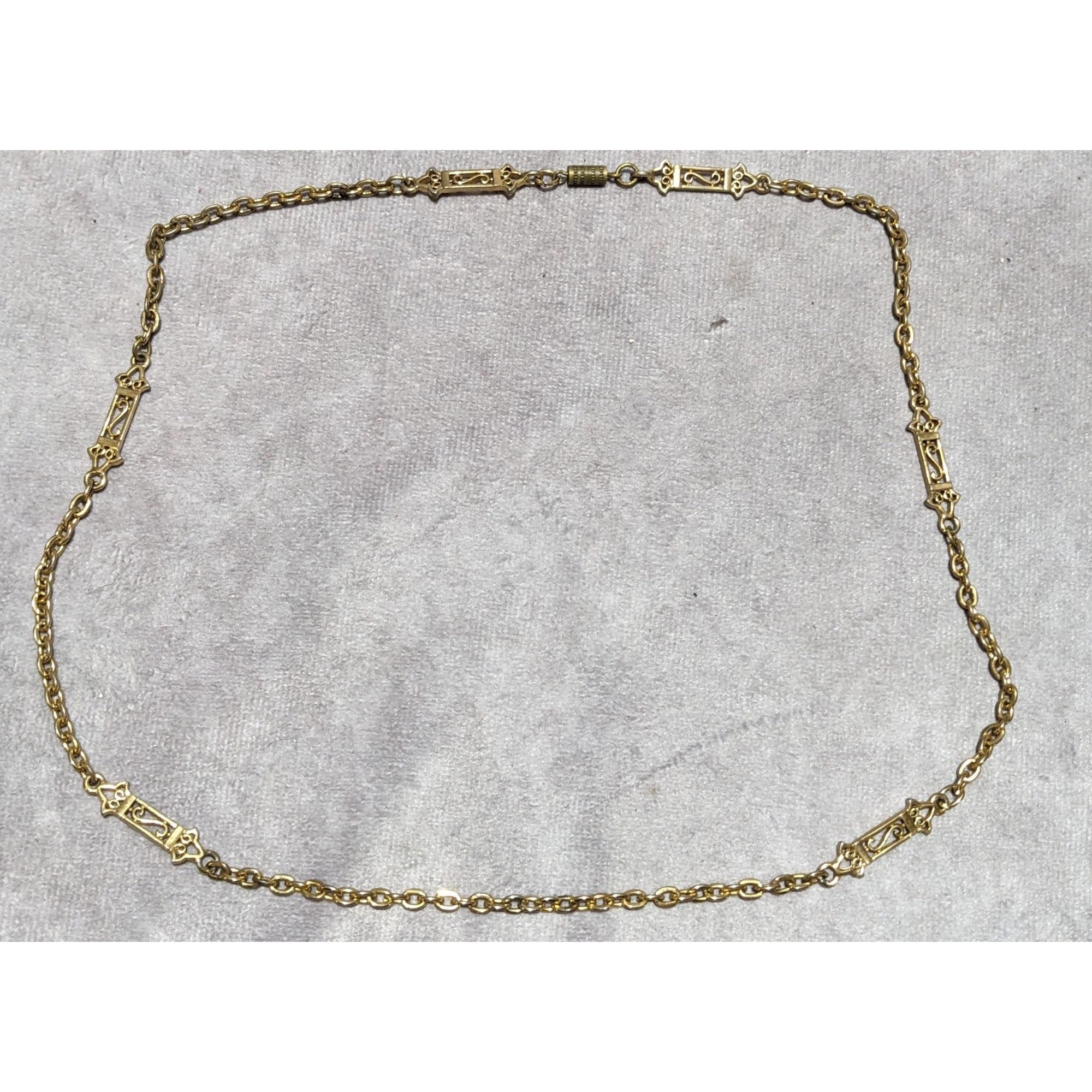 Other Gold Decorative S Link Necklace Size ONE SIZE - 9 Thumbnail