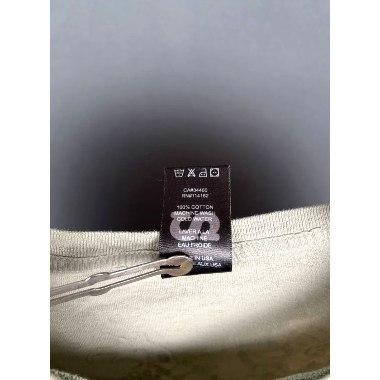 Ed Hardy Ed Hardy T-Shirt Mens S Gray Cotton Crew Neck Short Sleeve Top Size US S / EU 44-46 / 1 - 5 Thumbnail