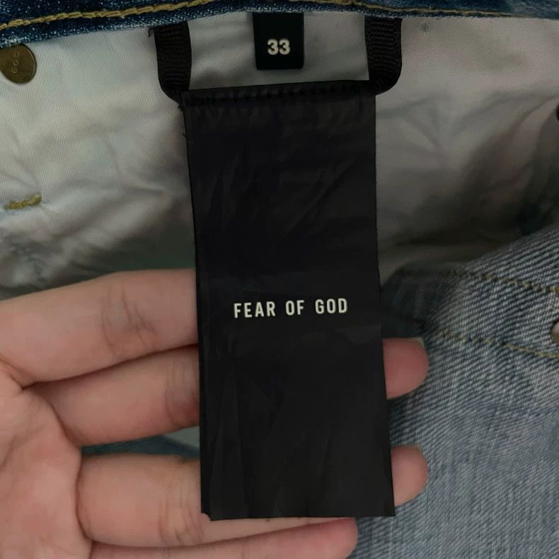 Fear of God Fear of God The main line destroys the blue bull streamer Size US 33 - 5 Thumbnail