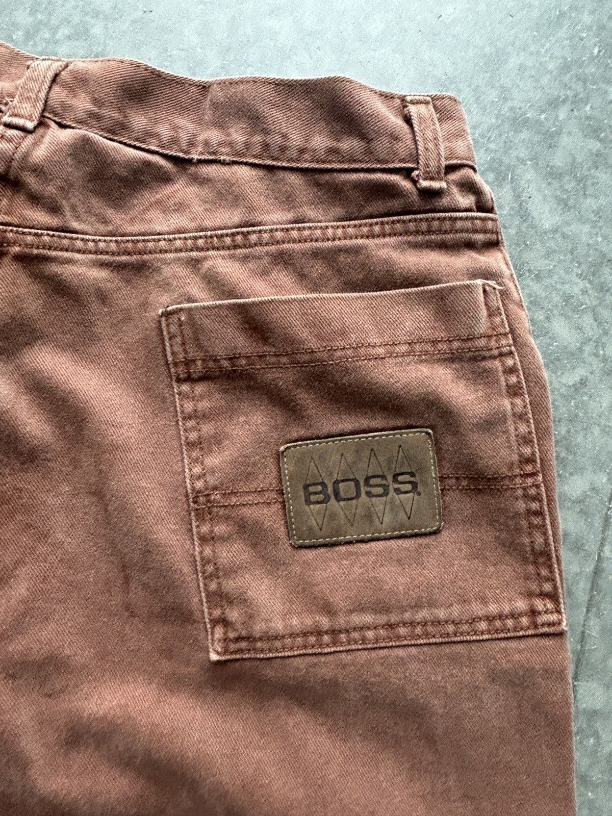 Vintage Vintage 90s Boss Baggy Jeans 36x31 Size US 36 / EU 52 - 7 Thumbnail