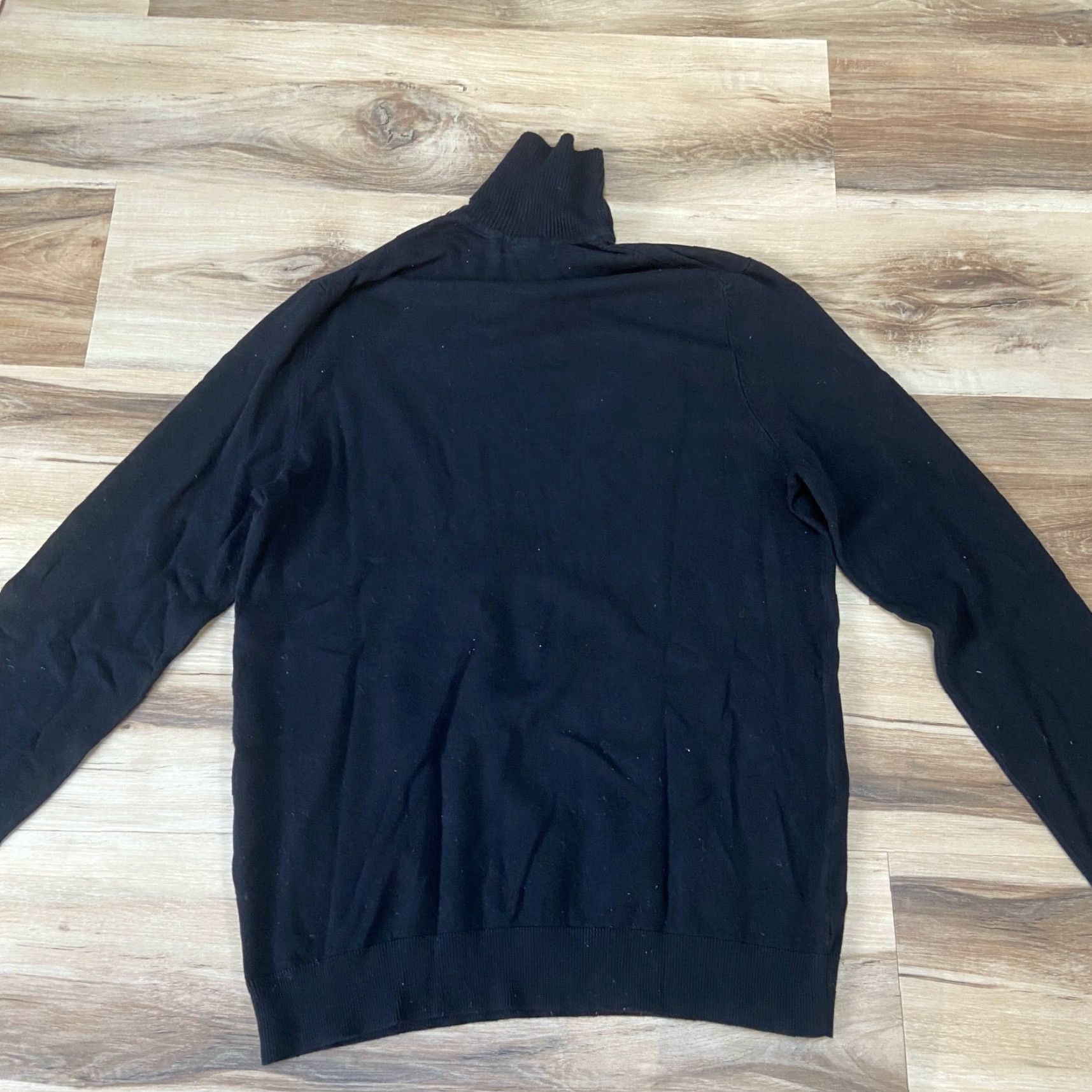 Bershka Bershka Sweater Womens Medium Black Turtleneck Long Sleeve Knit Pullover Size M / US 6-8 / IT 42-44 - 5 Thumbnail