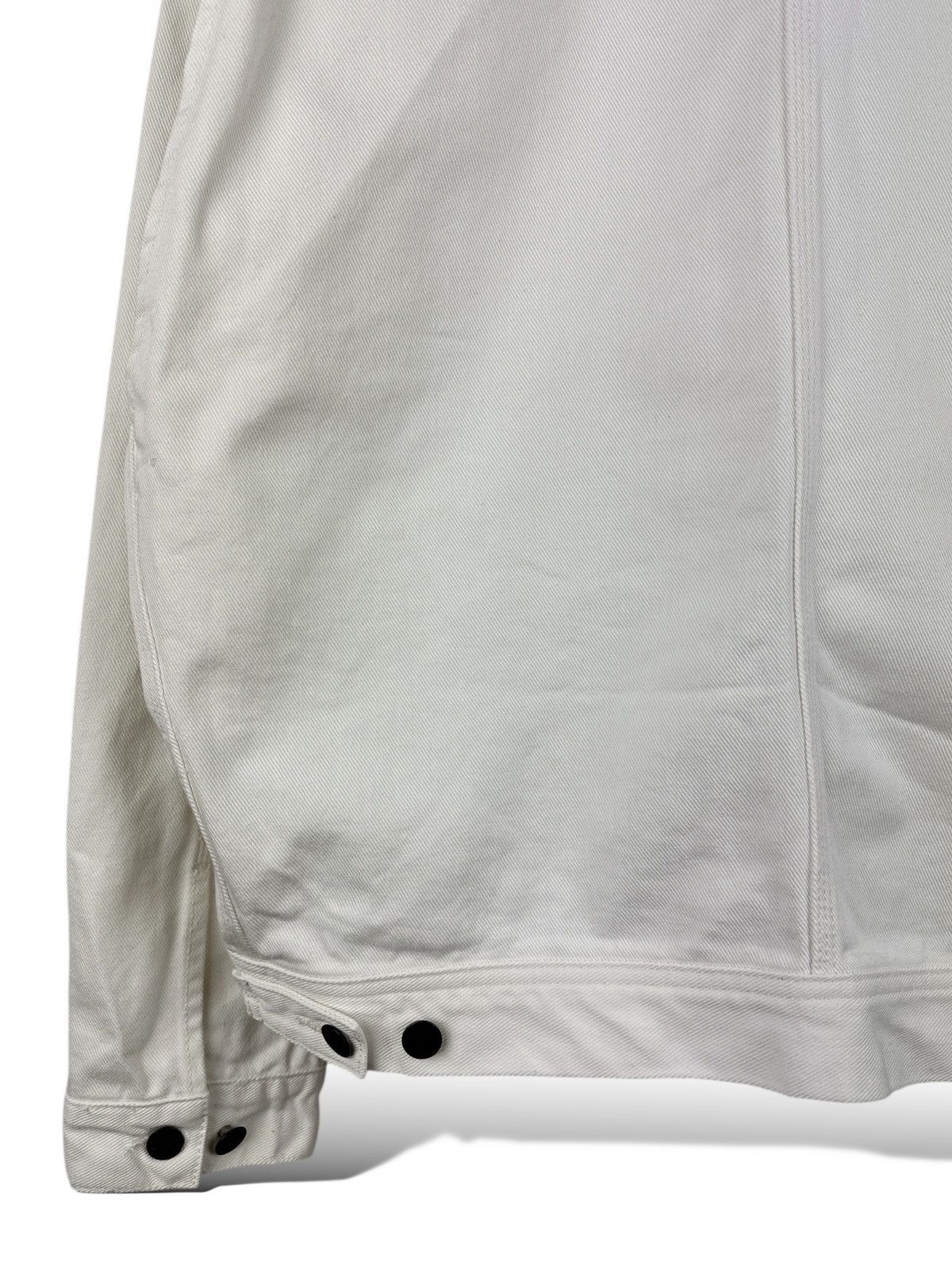 Carhartt Wip Carhartt WIP Saledo White Chore Jacket Canvas Button Front Size US XL / EU 56 / 4 - 22 Thumbnail