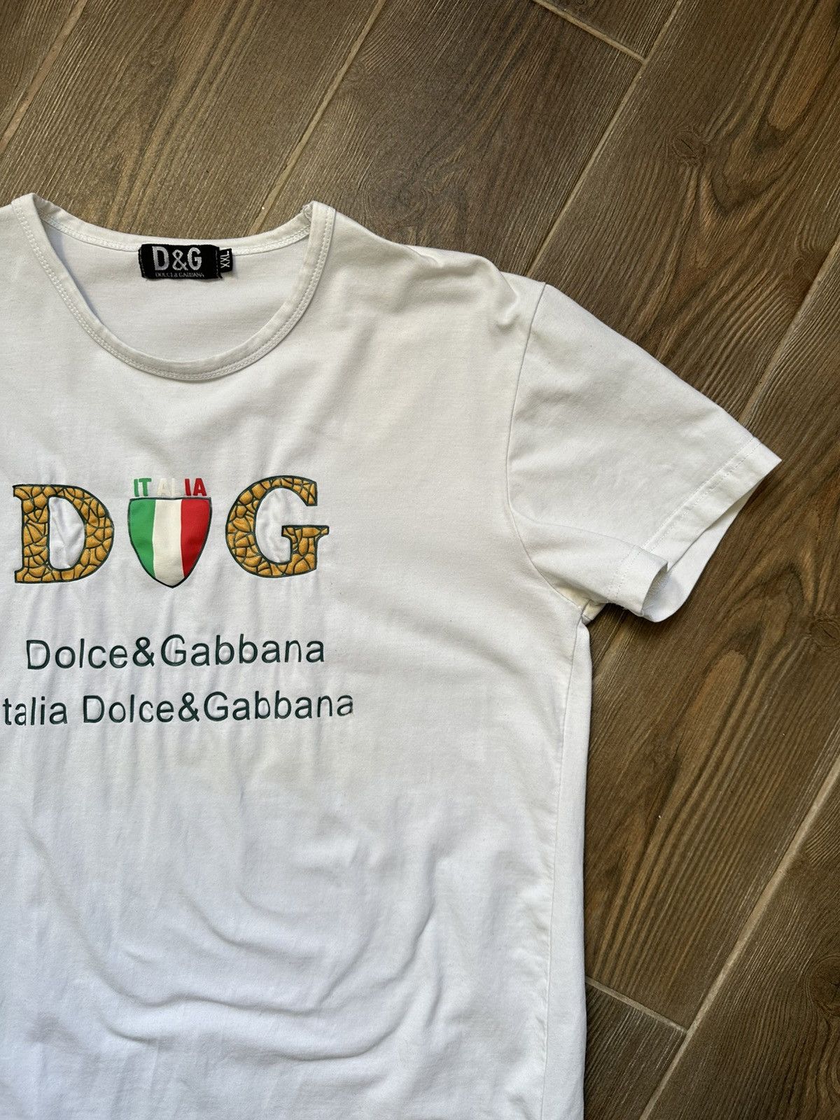 Dolce & Gabbana Dolce&Gabbana T-Shirt Big Logo Size XXL / US 16-18 / IT 52-54 - 12 Thumbnail