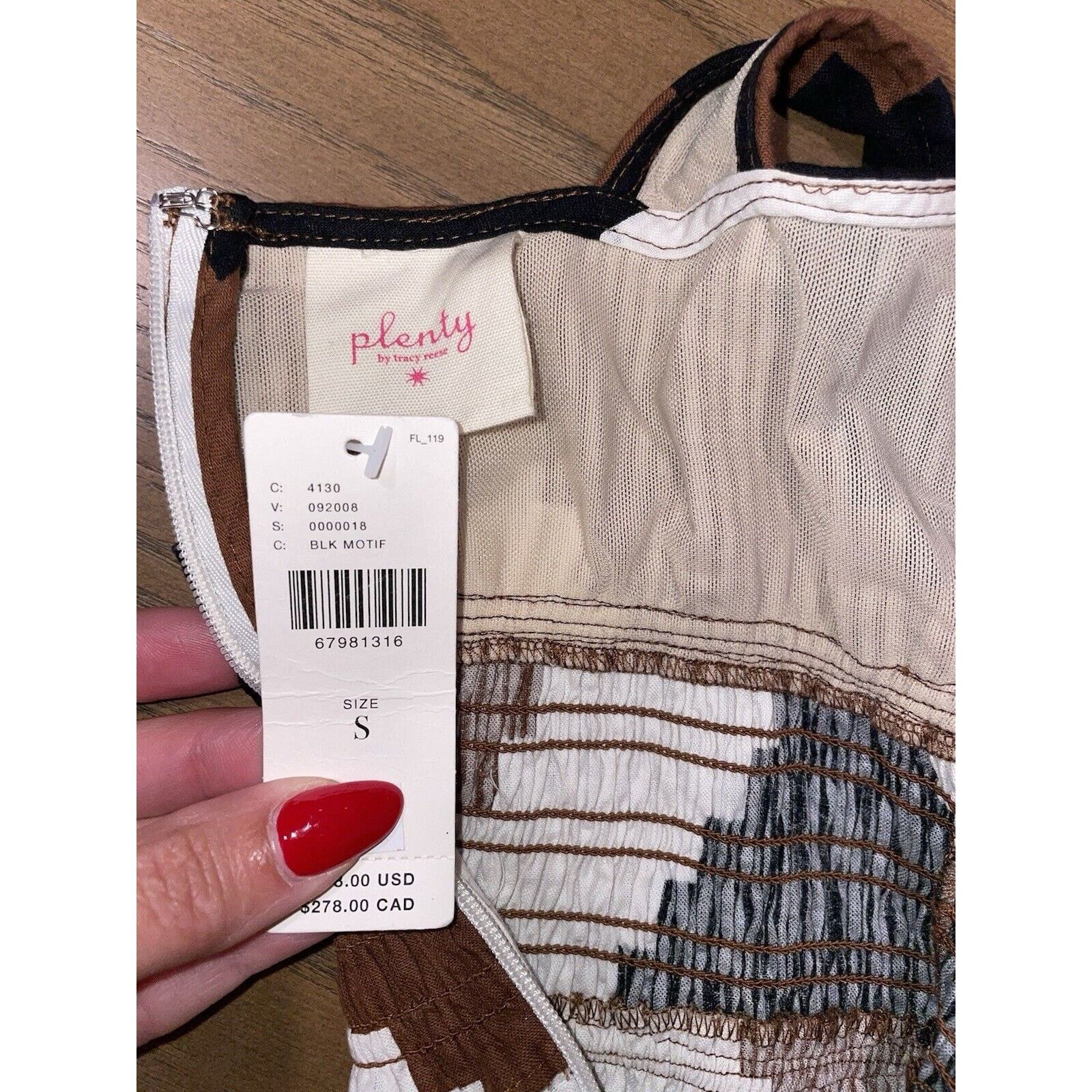 Anthropologie NWT Anthropologie Plenty by Tracy Reese Printed Halter Neck Size S / US 4 / IT 40 - 8 Thumbnail
