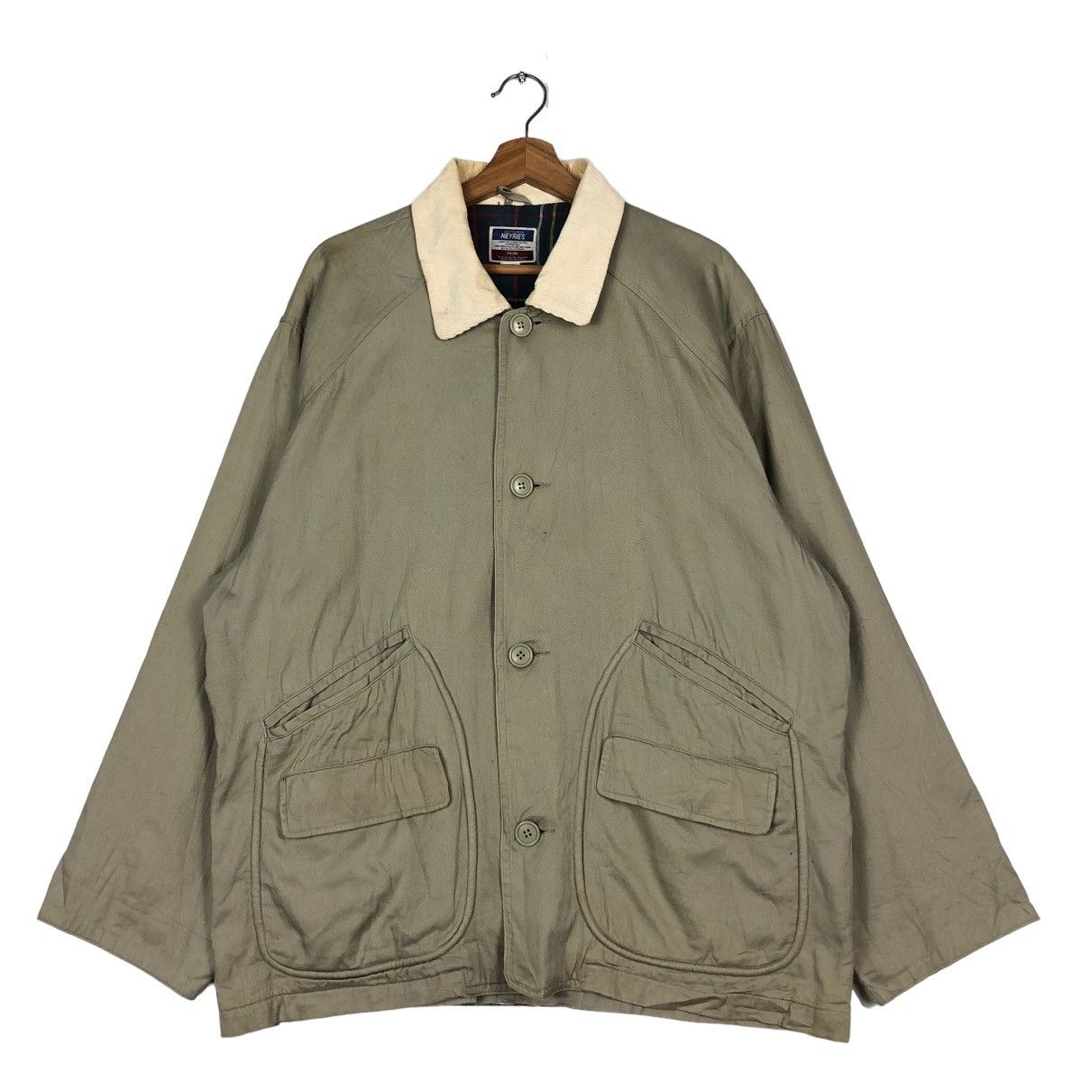 Japanese Brand 🔥Vtg Chore Work Jacket Neyries Japan Blanket Lining Size US M / EU 48-50 / 2 - 1 Thumbnail