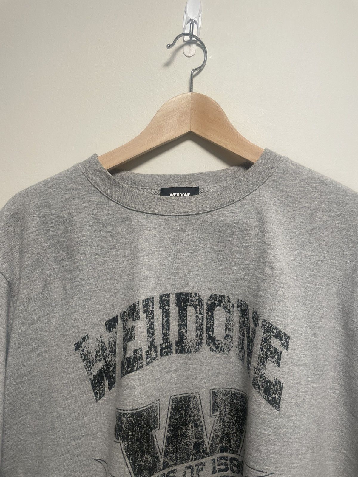 WE11DONE We11done College Tee Fits L/XL Size US M / EU 48-50 / 2 - 2 Thumbnail