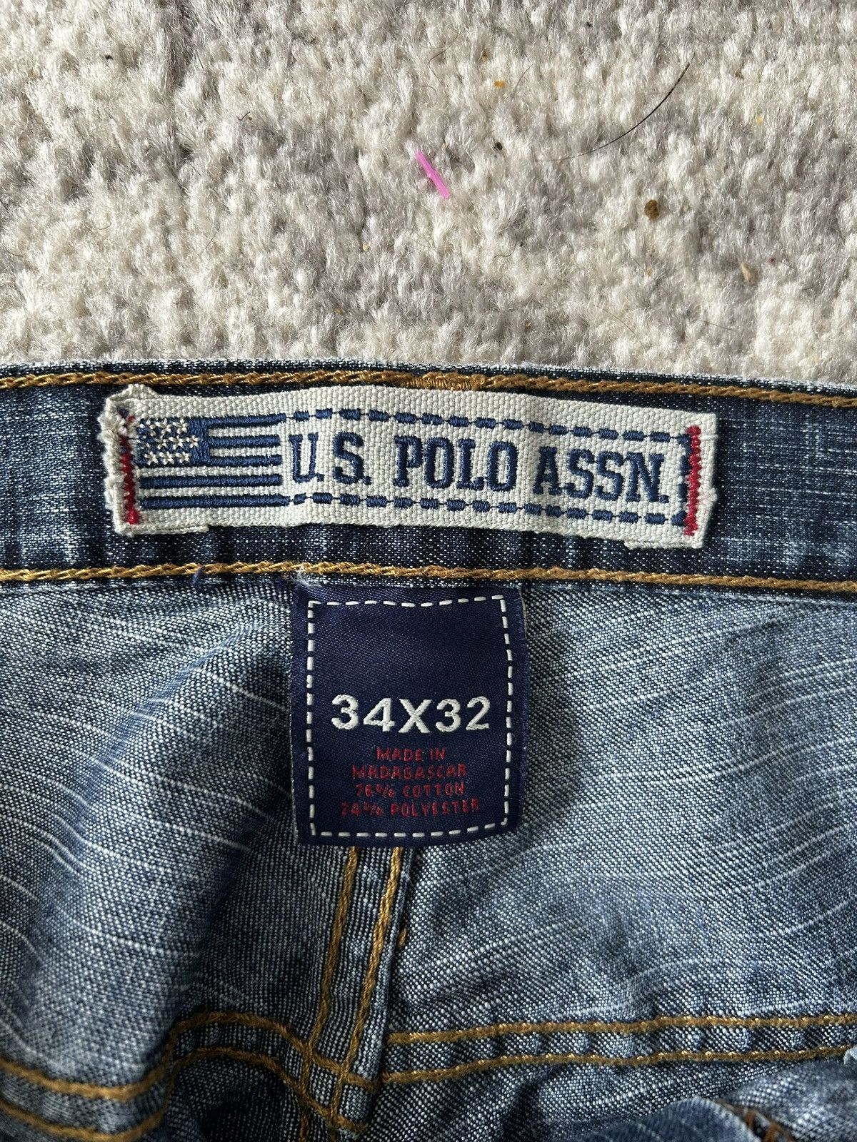 U.S. Polo Assn. Vintage U.S. Polo Assn Carpenter Jeans Size US 34 / EU 50 - 9 Thumbnail