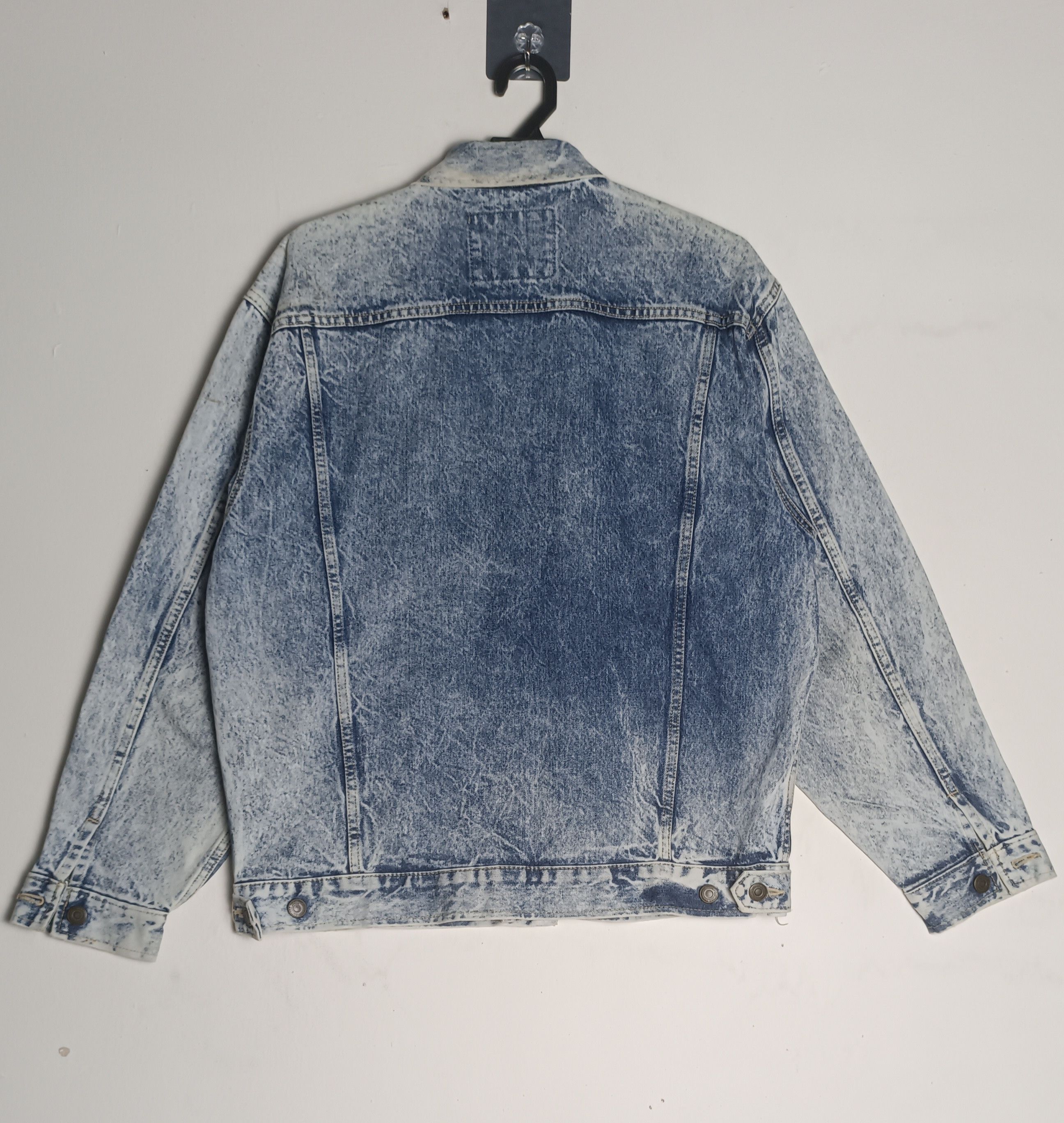 Japanese Brand × Vintage RARE VINTAGE 💥DENIM JACKET OVER GO Size US L / EU 52-54 / 3 - 3 Thumbnail