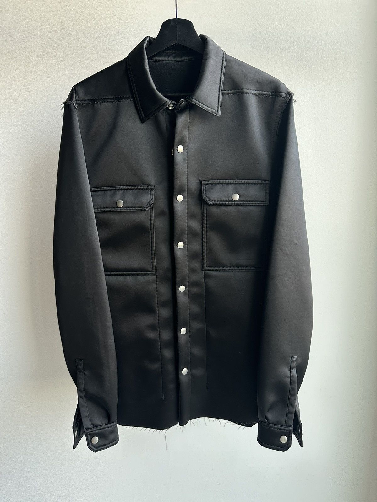 Rick Owens Rick Owens S/S 19 Babel Collection Shirtbag Jacket | Grailed