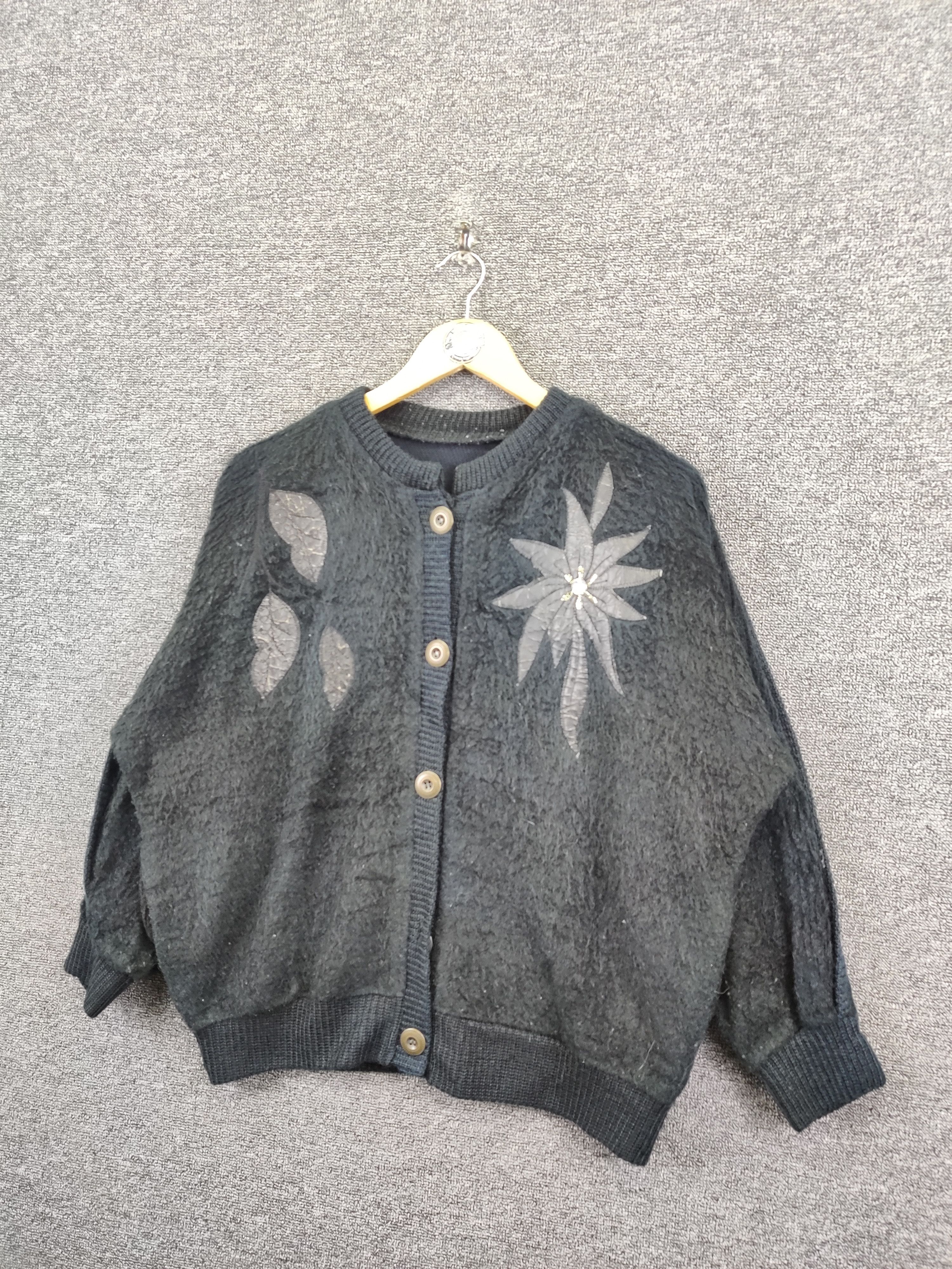 Aran Isles Knitwear Vintage Unbrand Knit Cardigan Button Up By B.O Fashion Size US XL / EU 56 / 4 - 2 Thumbnail