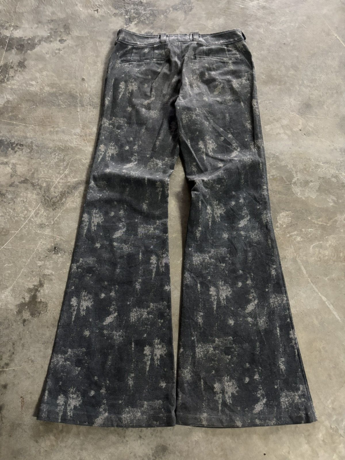 Tornado Mart TORNADO MART super flare japanese denim sick design punk Size US 29 - 15 Thumbnail