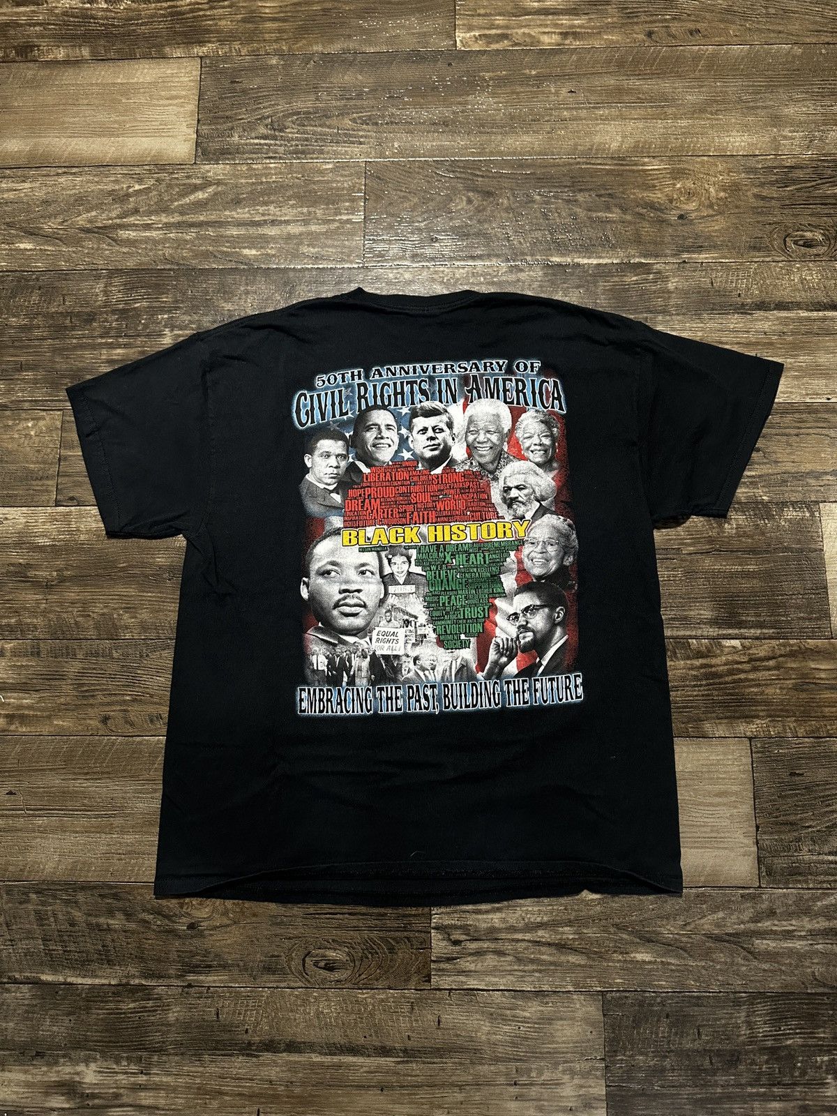 Vintage 2010’s Celebrating Black History Tee Size US XL / EU 56 / 4 - 4 Thumbnail