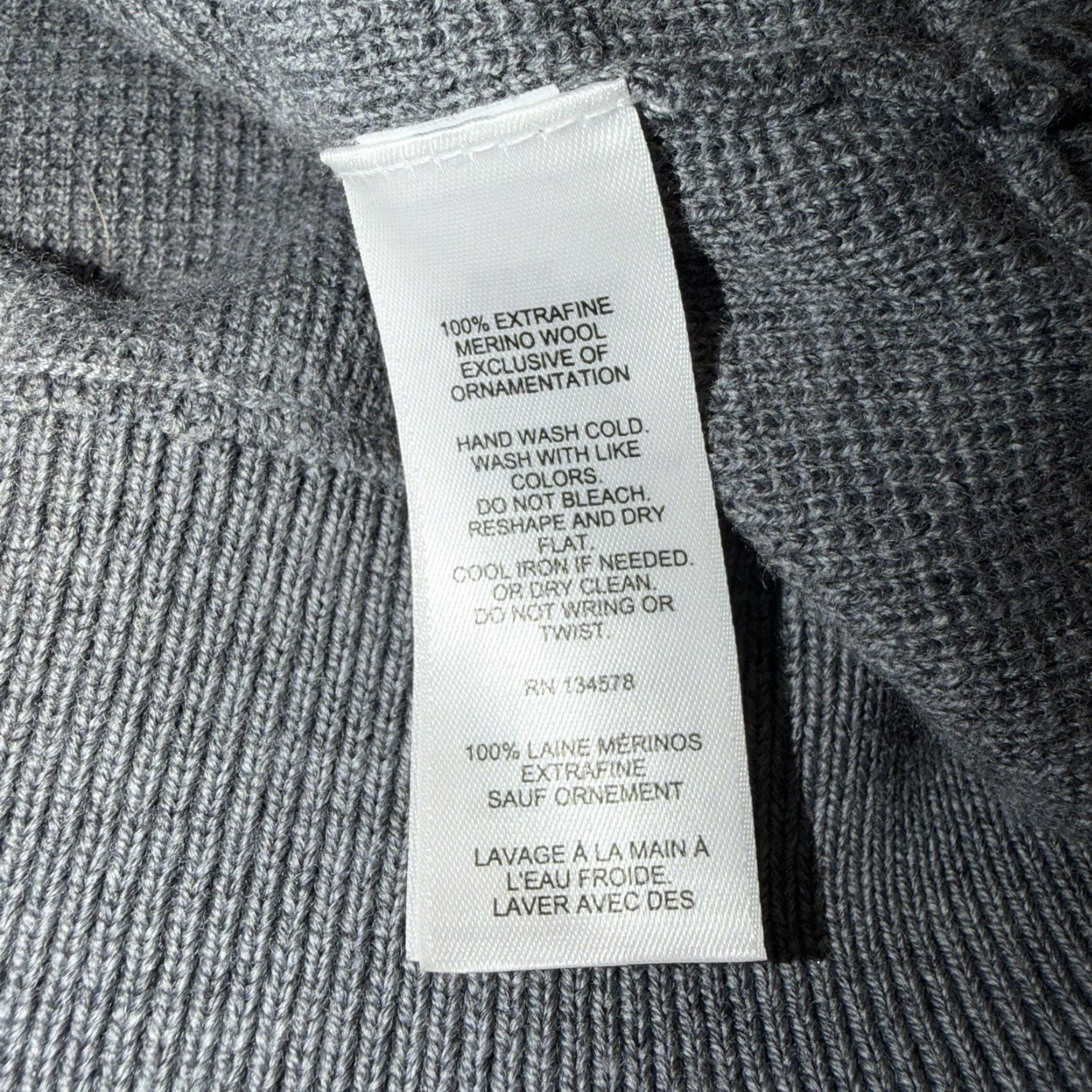 Vineyard Vines Vineyard Vines Jim Nantz 1/4 Zip Pullover Mens XL Gray Mock Neck Sweater Golf Size US XL / EU 56 / 4 - 7 Thumbnail
