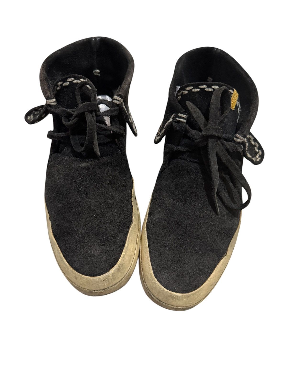 Visvim OG Visvim FLYNT HI Sashiko Suede High Cut Boots Size US 10 / EU 43 - 3 Thumbnail