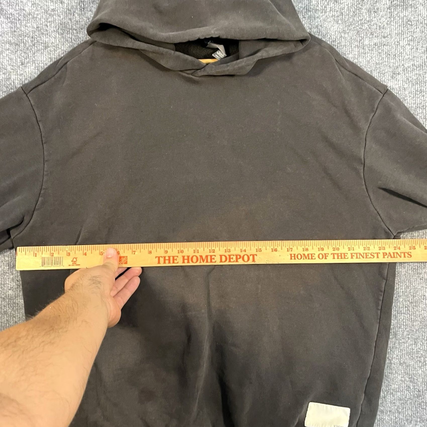 Vuori Vuori Restore Oversized Hoodie Women's L Gray/Black Size L / US 10 / IT 46 - 4 Thumbnail