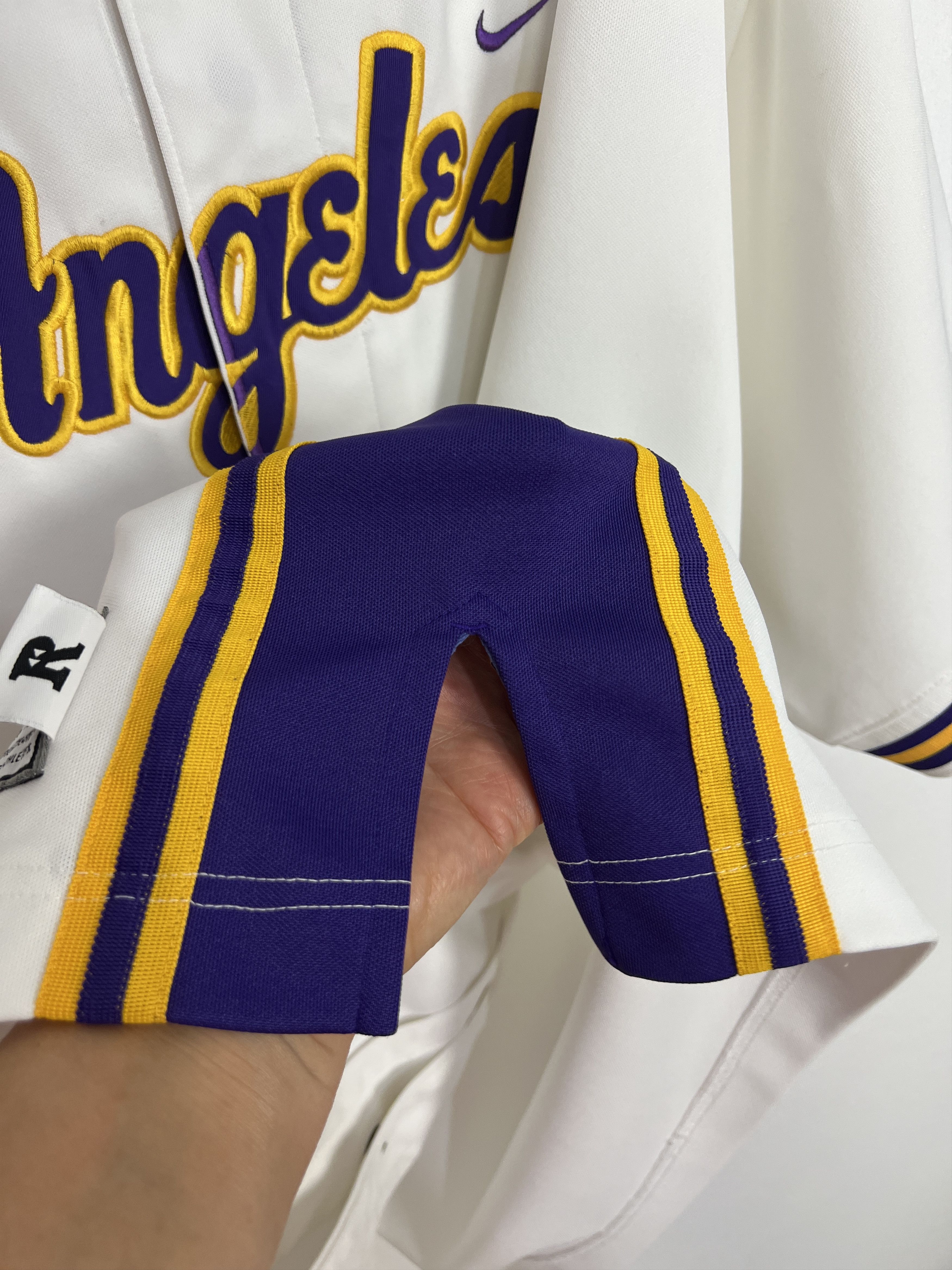 Los Angeles Lakers NBA Shooting Warm UP Jersey Jacket Sz 3XL