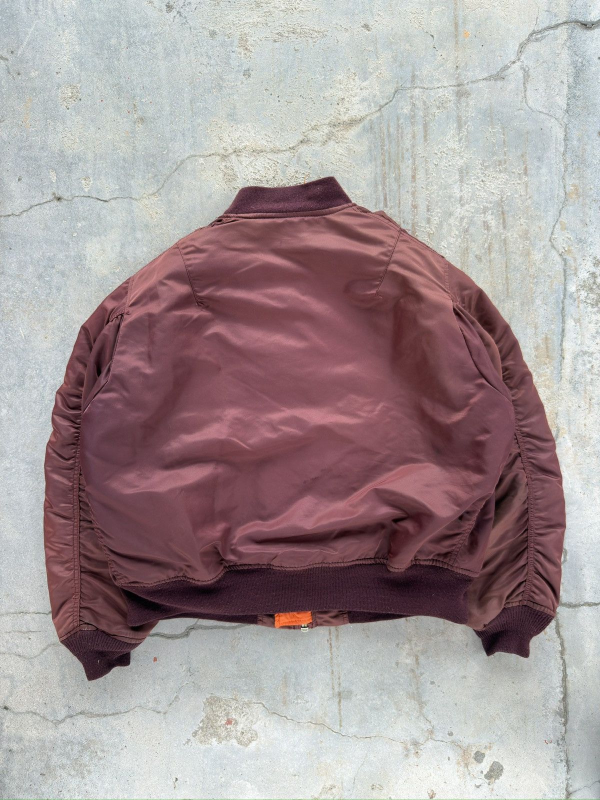 Vintage Vintage 1980s Alpha Industries MA-1 Bomber Jacket Size US M / EU 48-50 / 2 - 2 Thumbnail