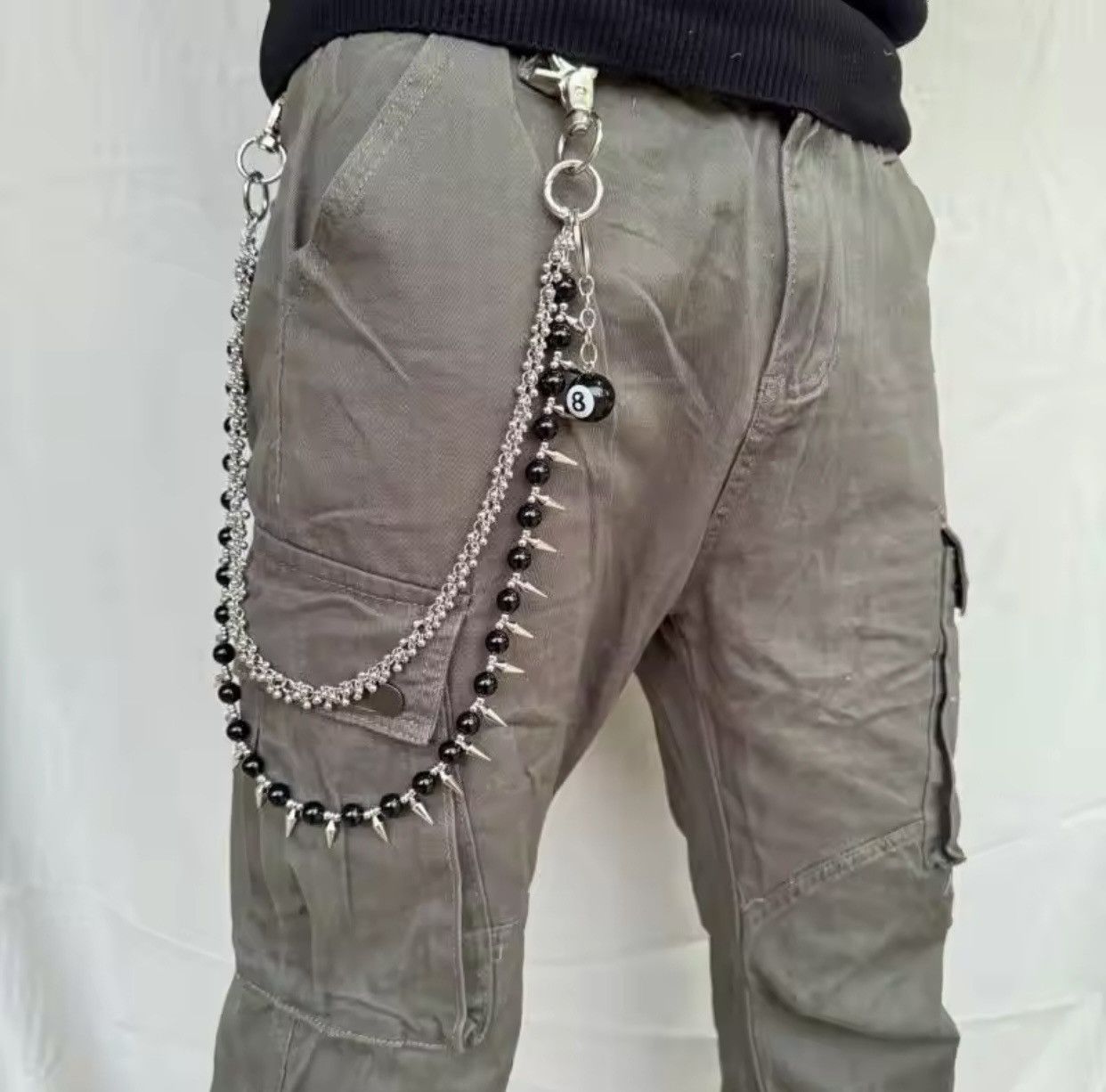 Other handmade denim pants double chain Size ONE SIZE - 1 Preview