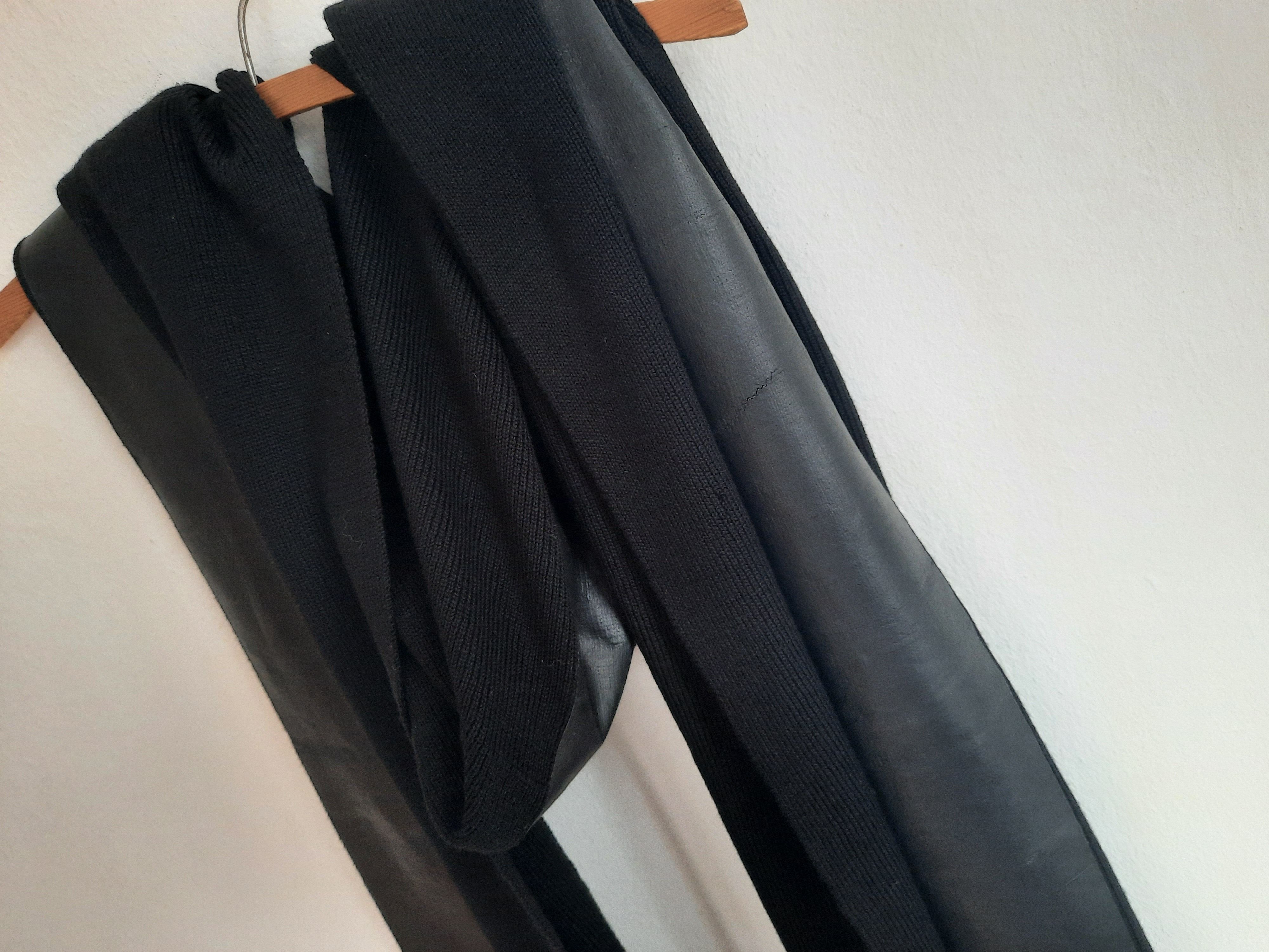 Dior × Hedi Slimane AW03 Luster Dior Homme Hedi Slimane Huge Long Wool Scarf Size ONE SIZE - 11 Thumbnail