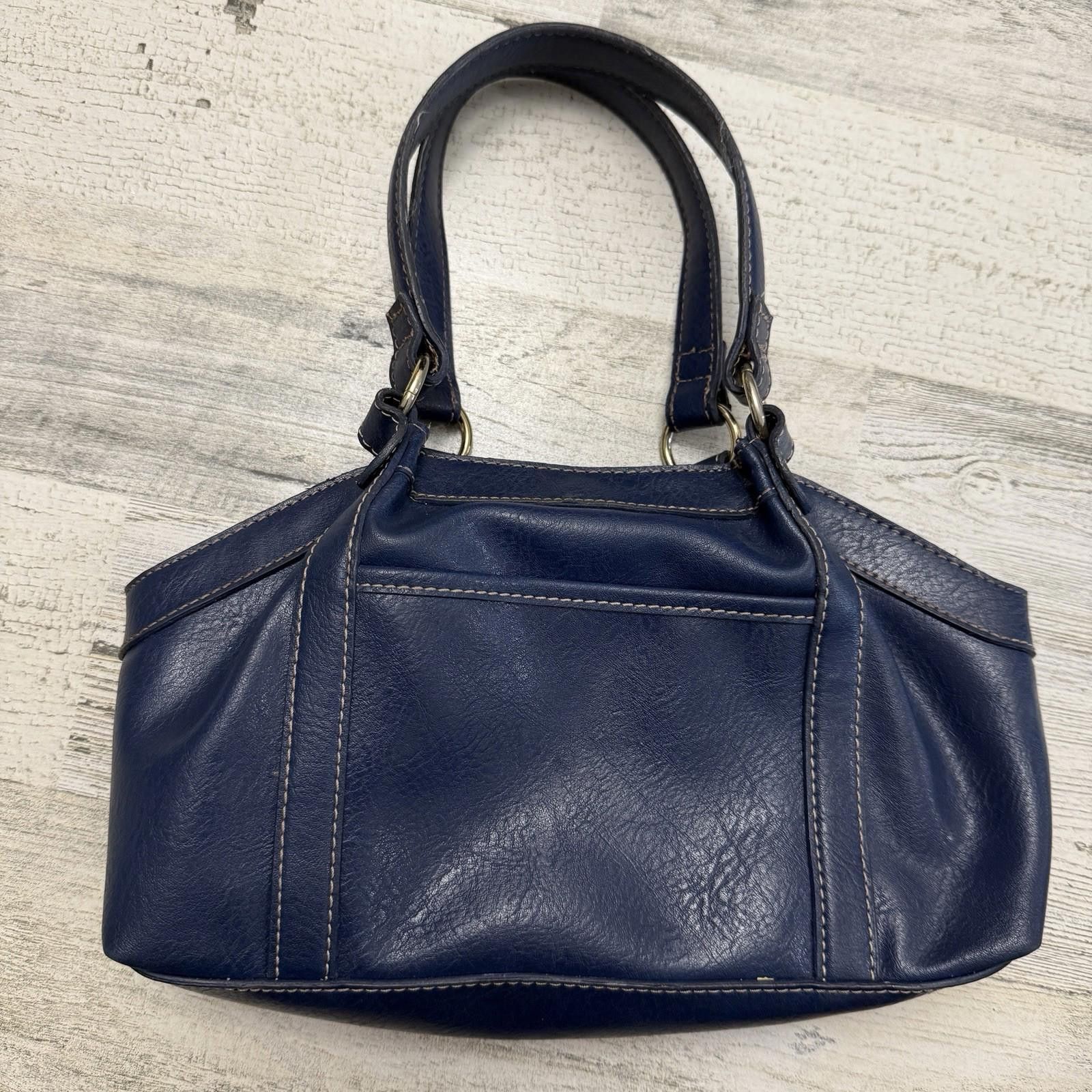 Designer Liz Claiborne Blue Clutch Purse Size ONE SIZE - 1 Thumbnail